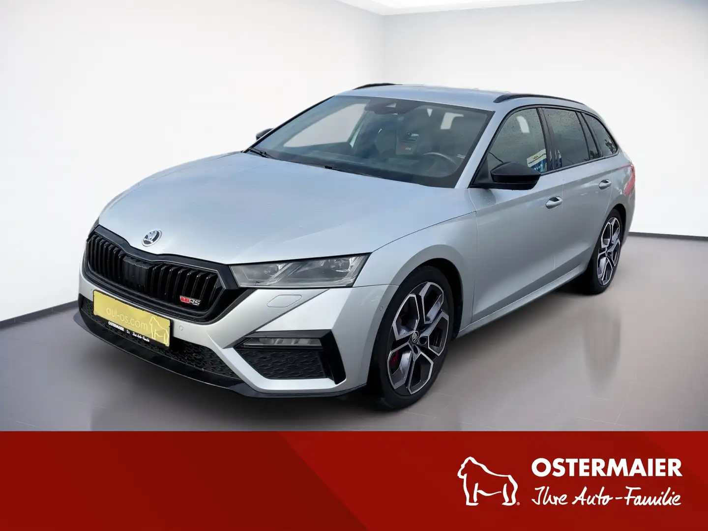Skoda Octavia Combi RS Plus 2.0TSI 245PS DSG AHK.HUD.SHZG.LED Zilver - 1