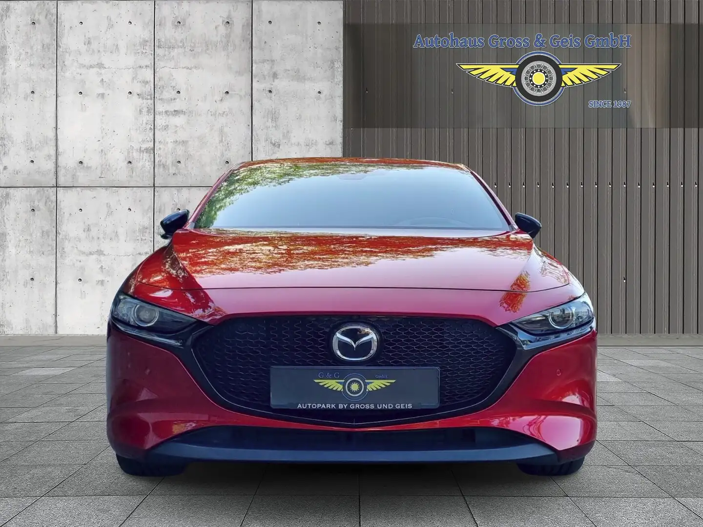 Mazda 3 Sondermodell Homura Automatik 2.0 Rot - 1