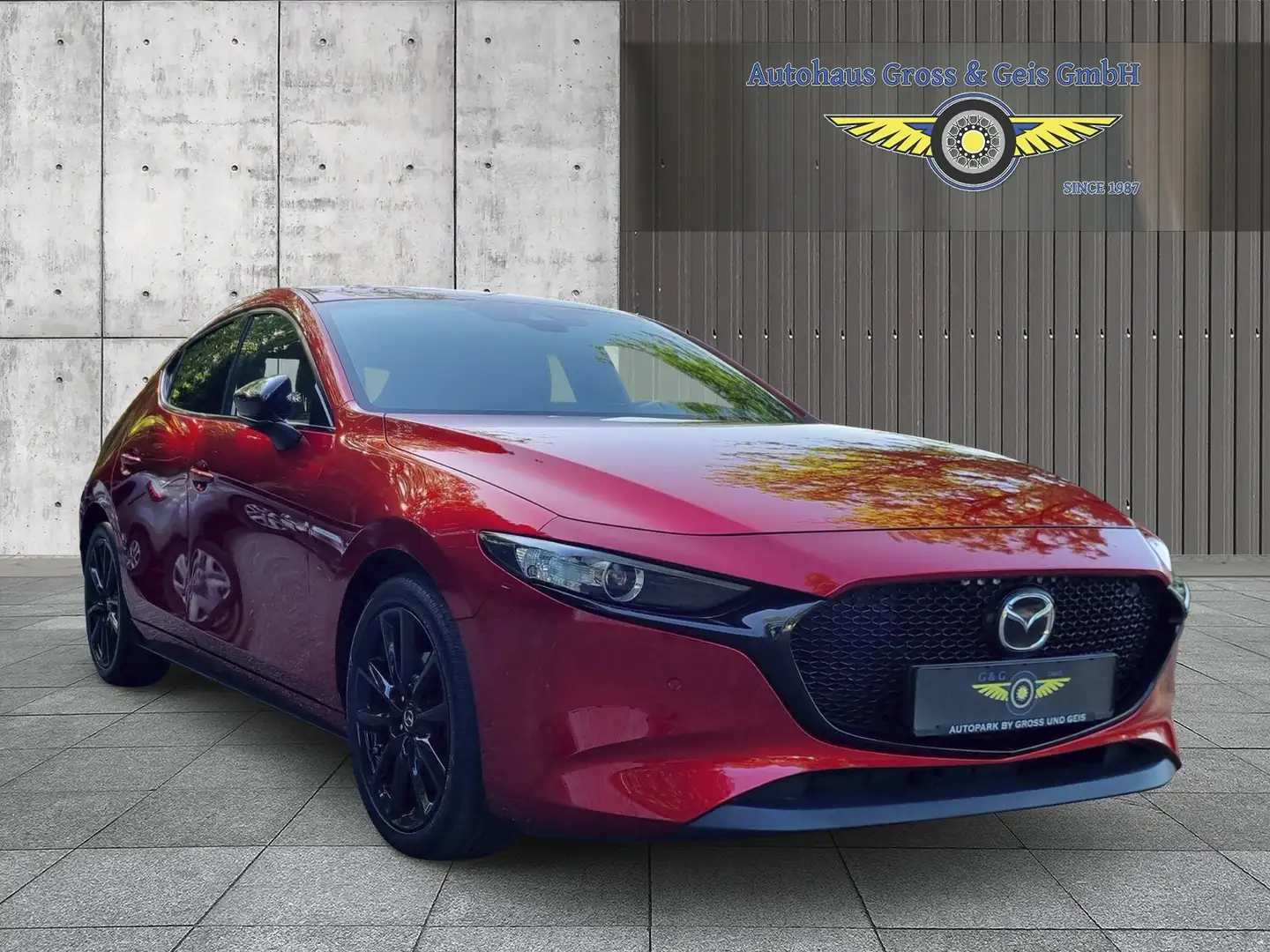 Mazda 3 Sondermodell Homura Automatik 2.0 Rot - 2