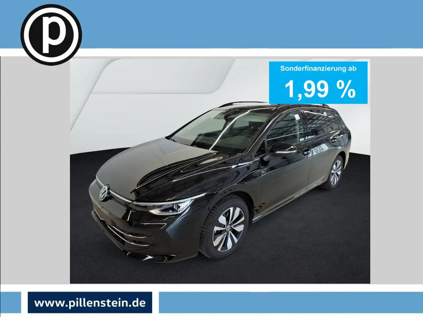 Volkswagen Golf 8 Variant GOAL 1.5 TSI KAMERA AHK NAVI SZH. ACC Schwarz - 1