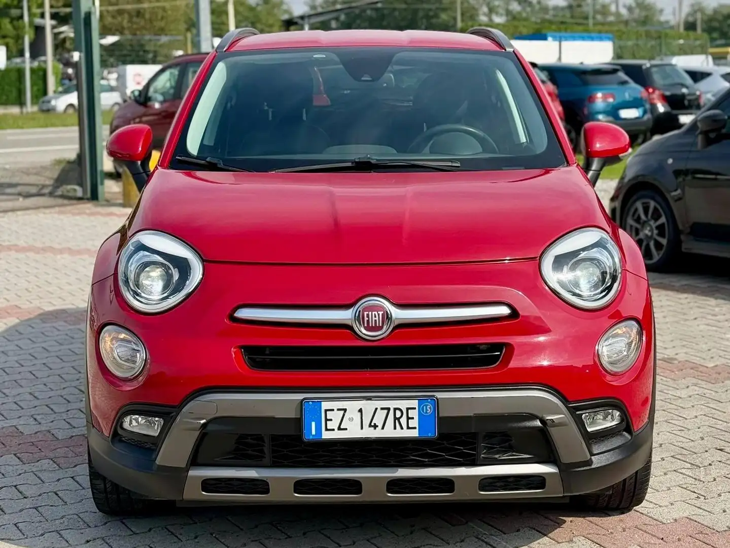 Fiat 500X 2.0 mjt Cross Plus 140cv auto ** 4x4 ** Rouge - 2
