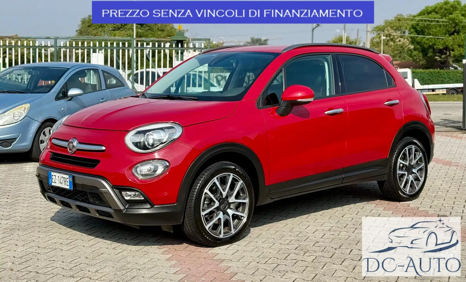 Fiat 500X 2.0 mjt Cross Plus 140cv auto ** 4x4 ** Rouge - 1