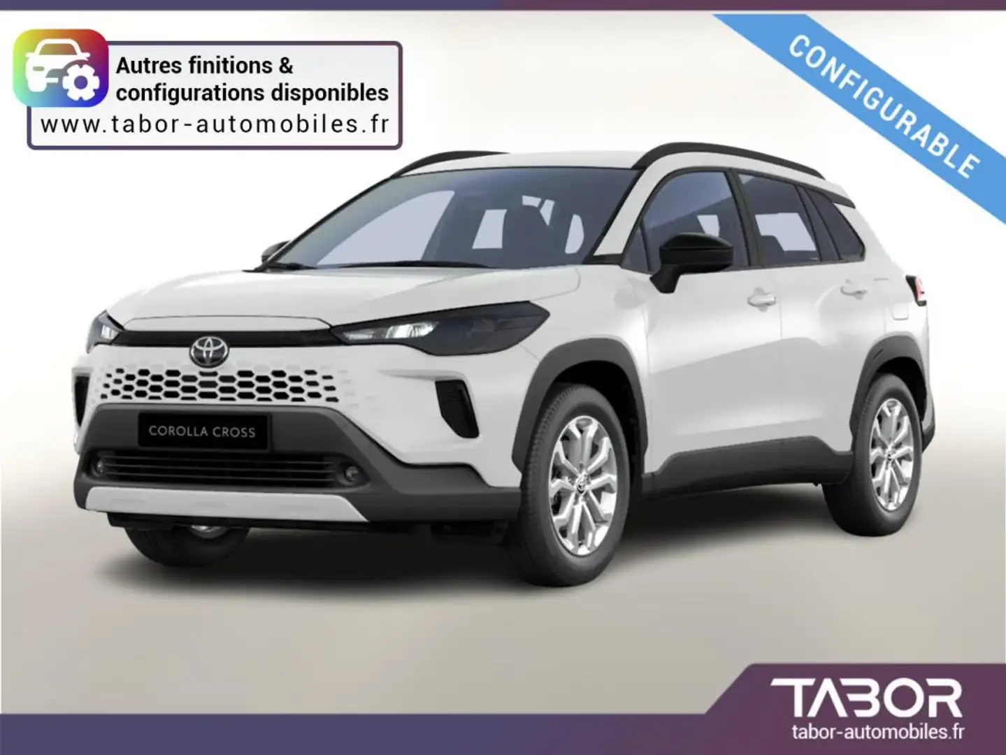 Toyota Corolla Cross 1.8 Hybrid 140 CVT Comfort Bílá - 1