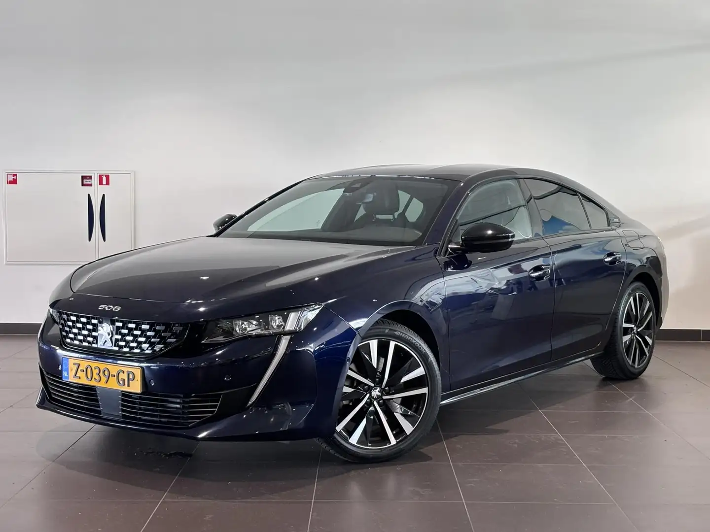 Peugeot 508 Berline GT 1.6 HYbrid 225pk e-EAT8 | NAVI | KEYLES Blauw - 2