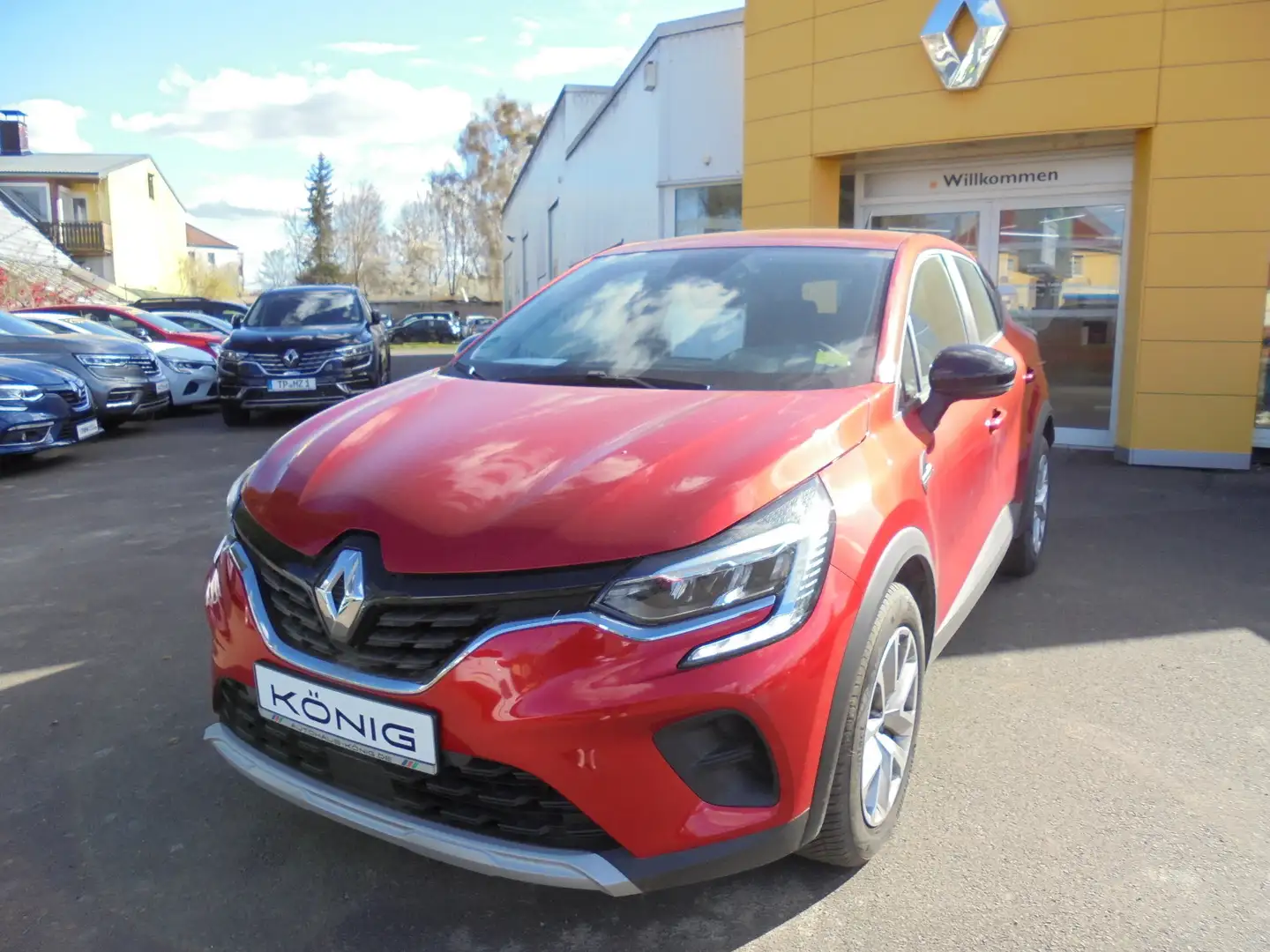Renault Captur 1.3 TCe 140 EQUILIBRE Klima*Allwetter Rot - 1