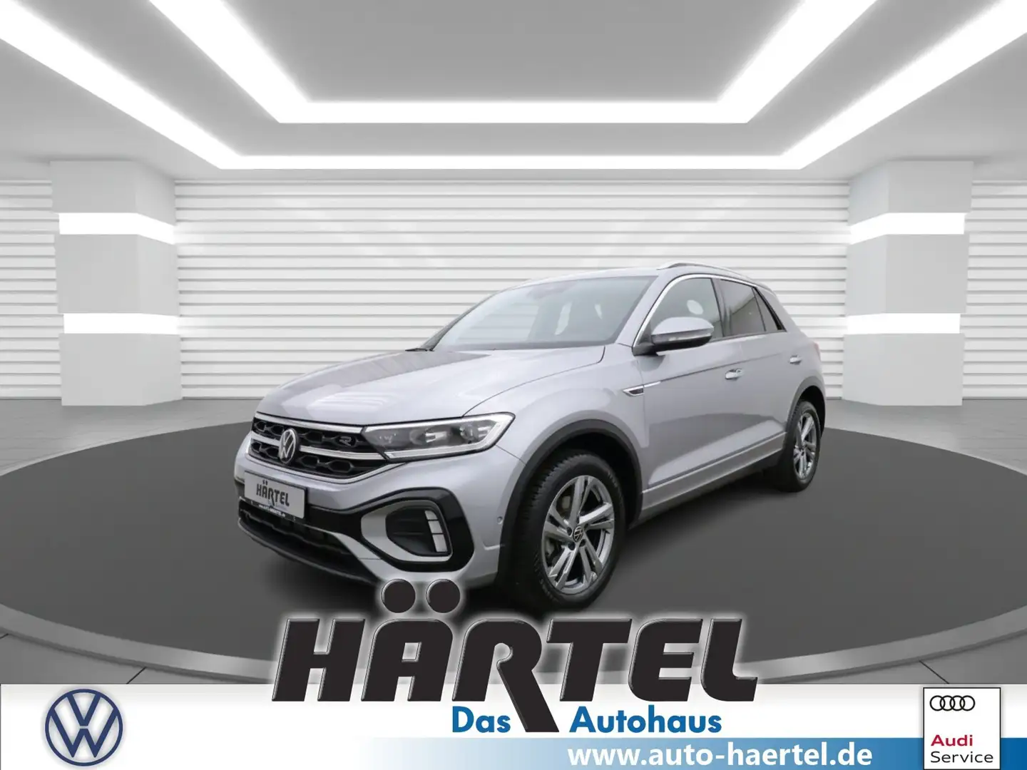 Volkswagen T-Roc R-LINE 1.5 TSI DSG (+ACC-RADAR+LEDER) Navi Silber - 1