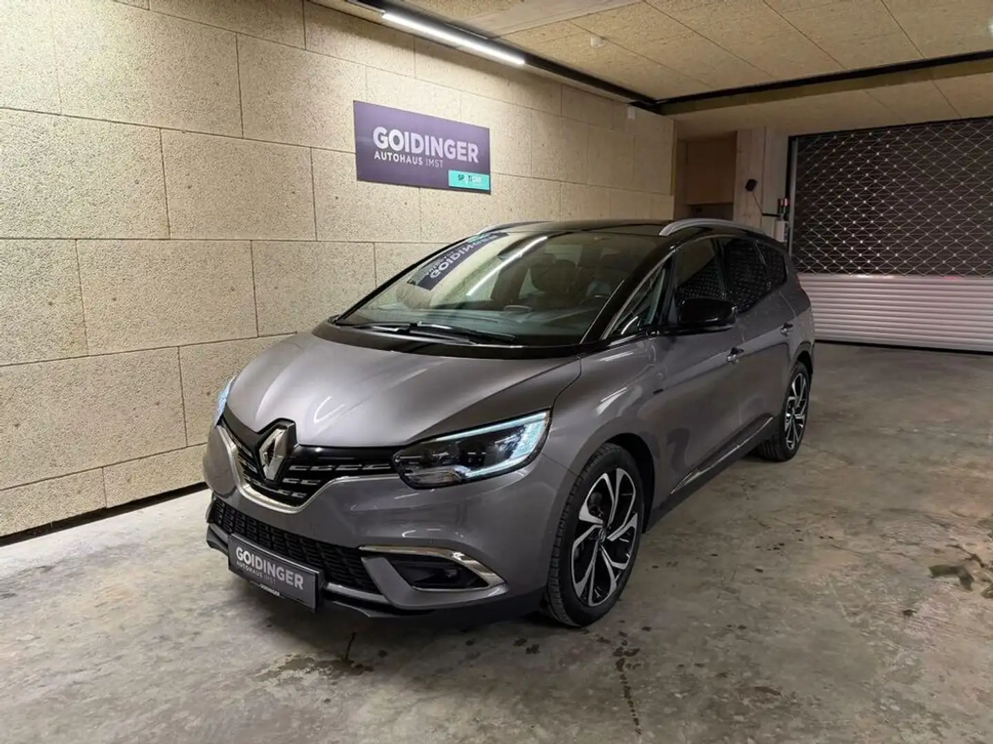 Renault Scenic Scénic Grand TCe 140 BE ''Servicegepflegt'' Schwarz - 1