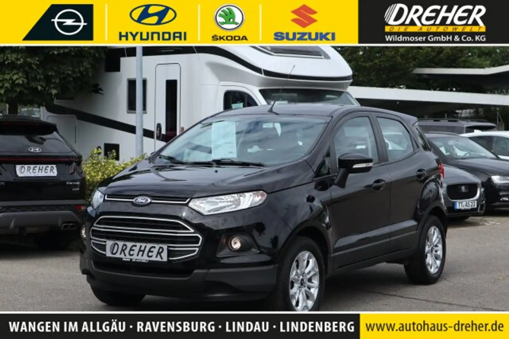 Ford EcoSport Ford EcoSport 1.0 EcoBoost Trend Klima/Sitzhzg. BC Noir - 1