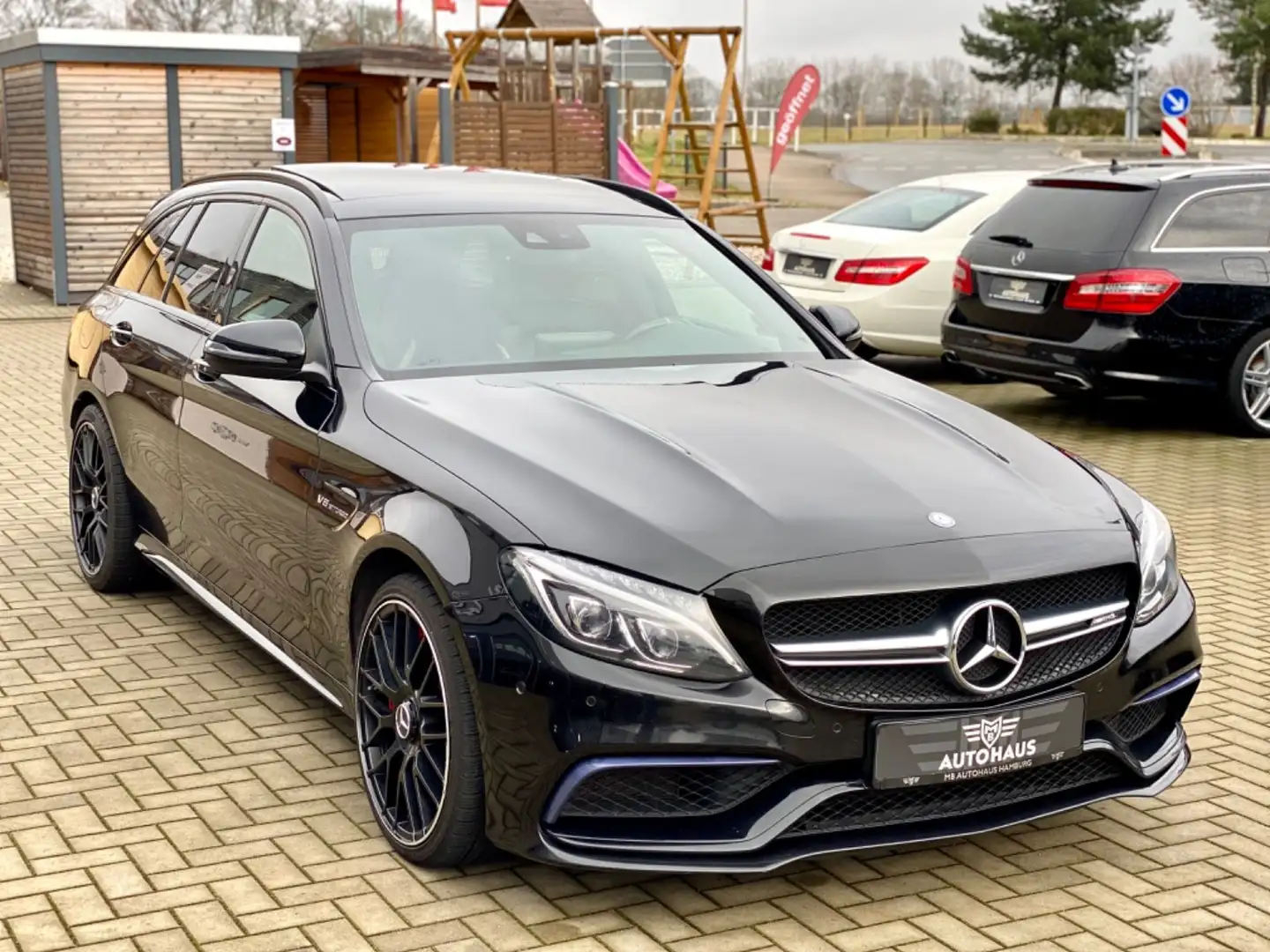 Mercedes-Benz C 63 AMG C 63 T S AMG,Pano,V-MAX,LED,Night,VOLL,TOP Schwarz - 2