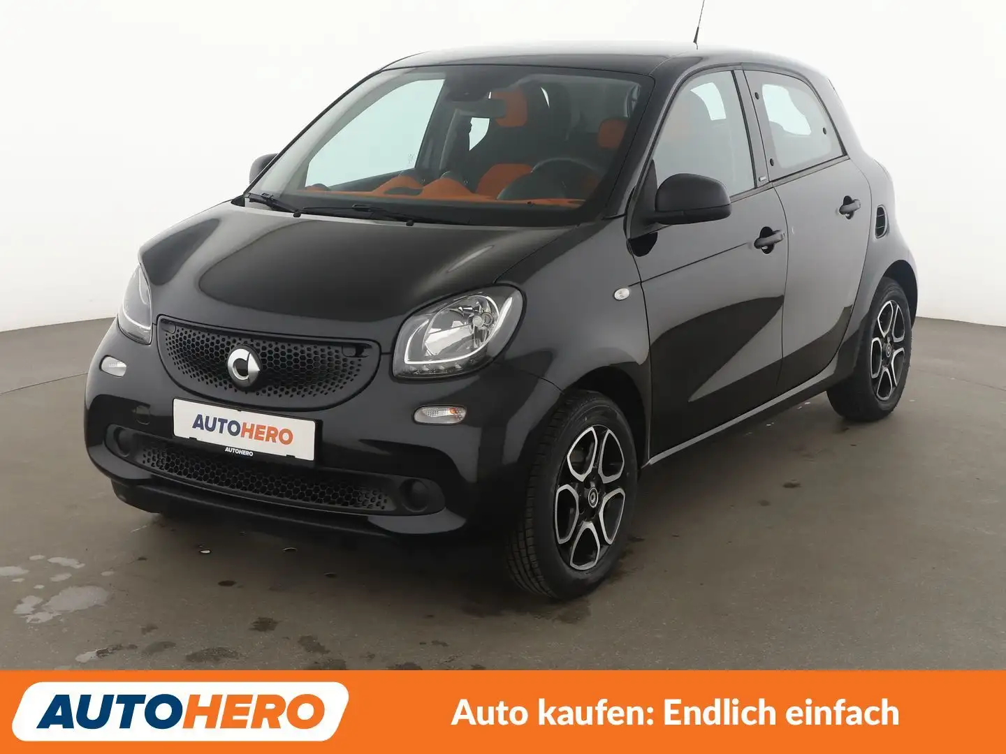 smart forFour 1.0 Basis passion Aut.*TEMPO*SHZ*KLIMA*GARANTIE* Noir - 1