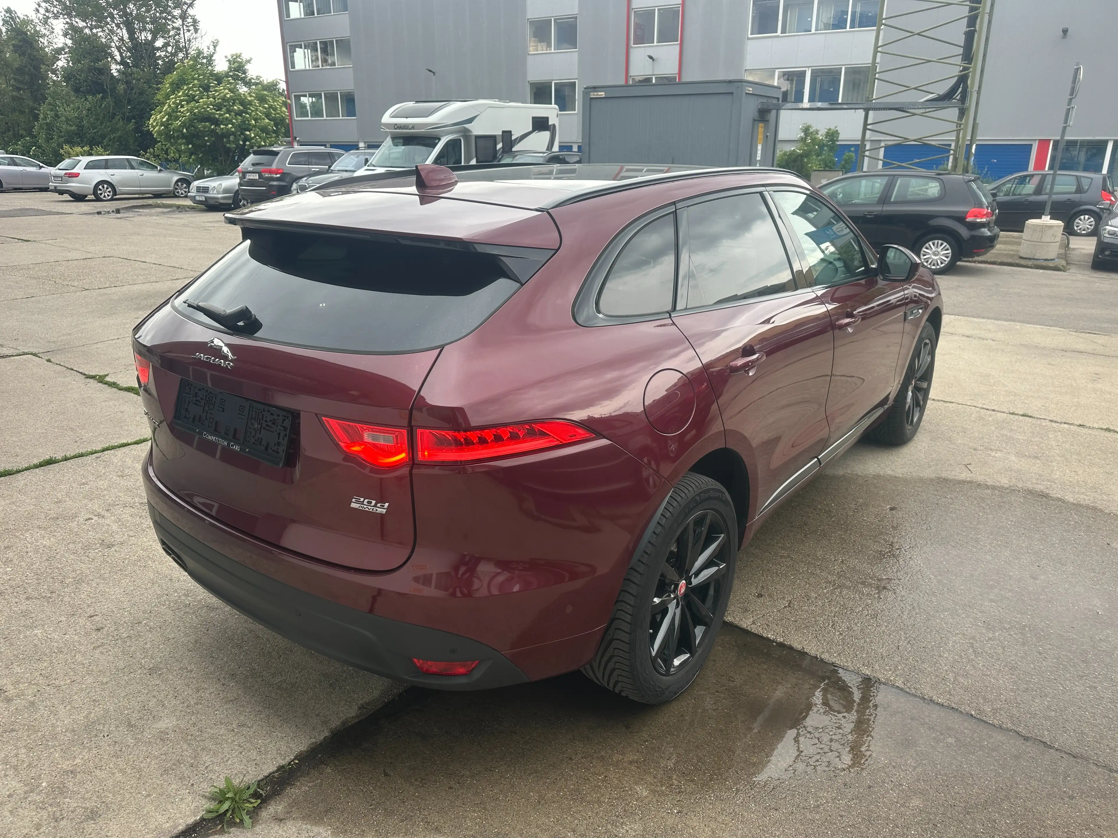 Jaguar F-Pace R-Sport AWD VOLL PANO MERIDIAN DIGITALTACHO KEYLES — photo 8