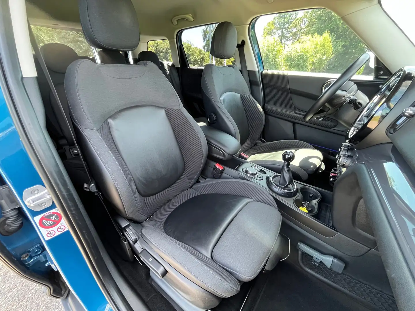 MINI Cooper Countryman Mini 1.5 Chili / Camera / Navi / H-Leder / Trekhaa Blauw - 2