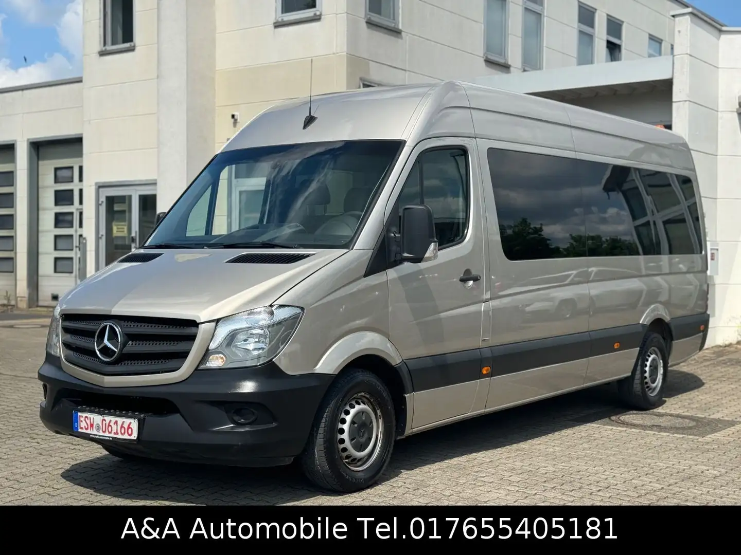 Mercedes-Benz Sprinter II 316 CDI Kombi Maxi Klima 9.Sitzer Plateado - 2