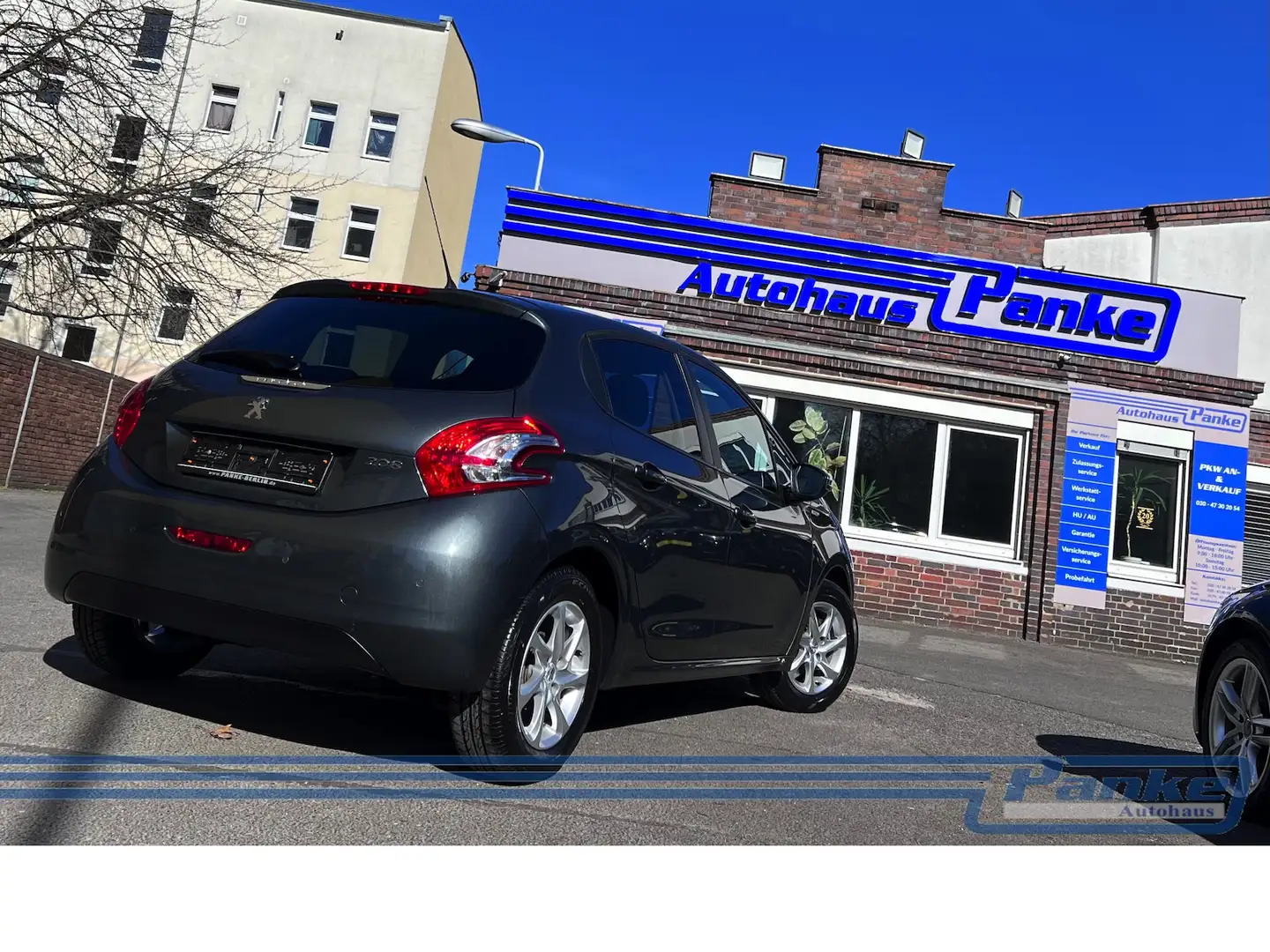 Peugeot 208 Style 1.2*SHZ*5trg*PDC*Klima*Blueto*Tempo* Grau - 2