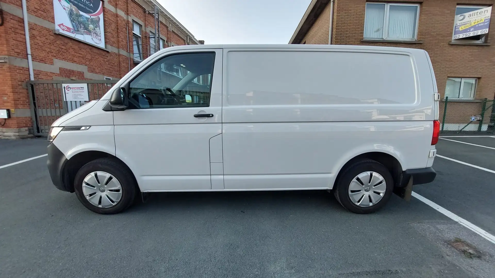 Volkswagen T6.1 Transporter 2.0 TDi SCR BMT DSG (EU6d) Blanc - 1