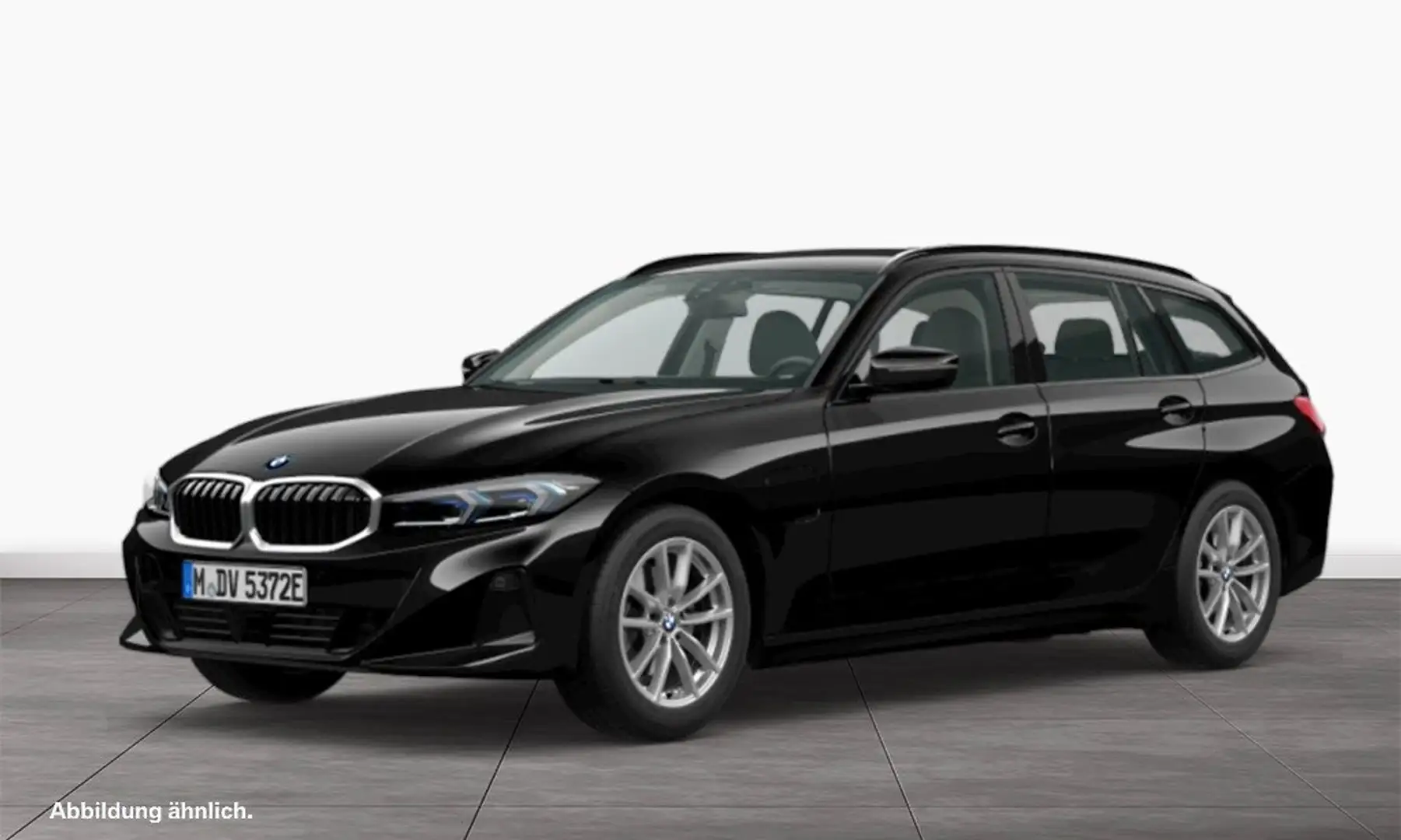 BMW 320 e Touring +AHK +AKT.GESCHWINDIGKEITSREGELUNG Schwarz - 1