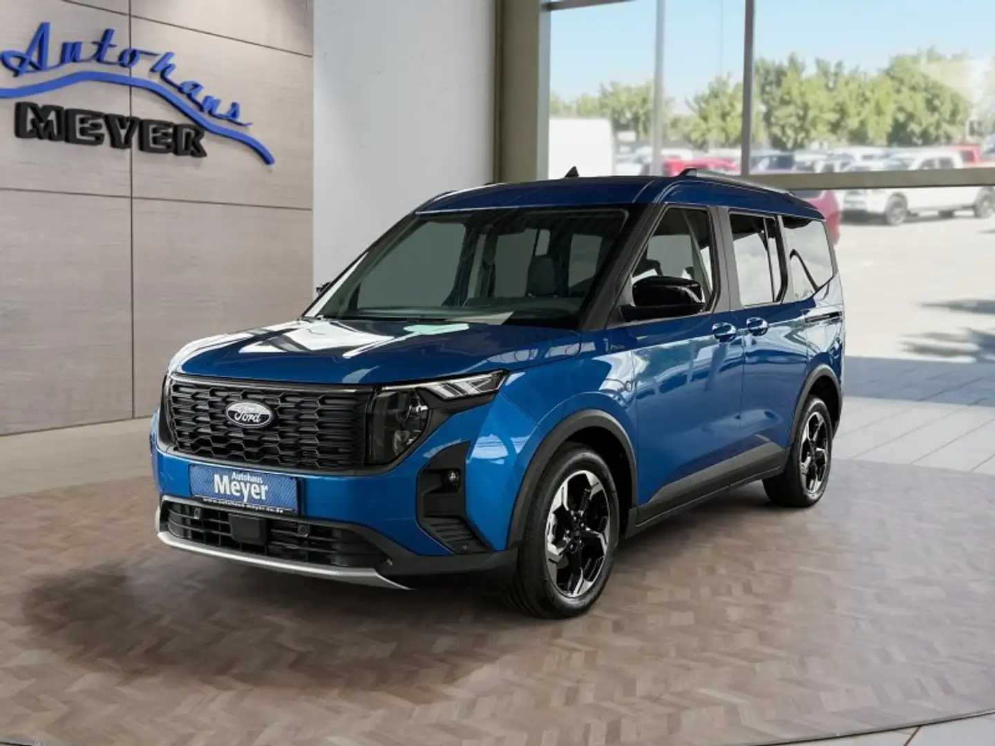 Ford Tourneo Courier Active 1,0 125PS Aut.5*J.Gar/Navi/ACC/Kamera/Winte Blauw - 1