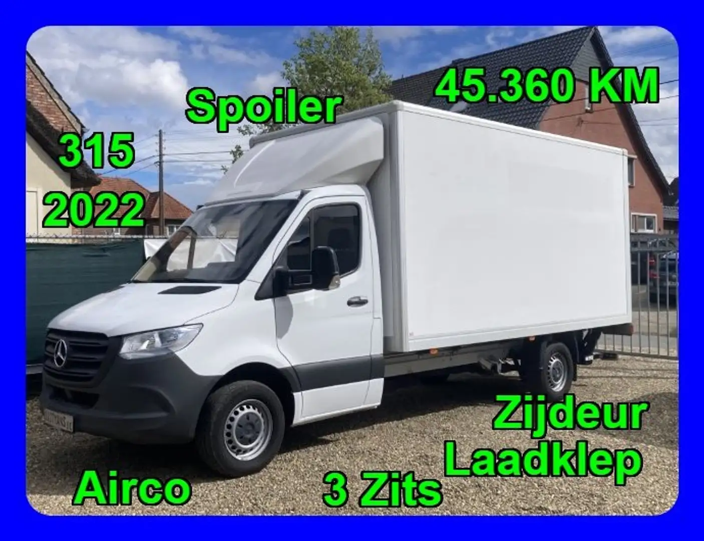 Mercedes-Benz Sprinter 315 31.200€ + BTW / Laadklep + Zijdeur Blanc - 1