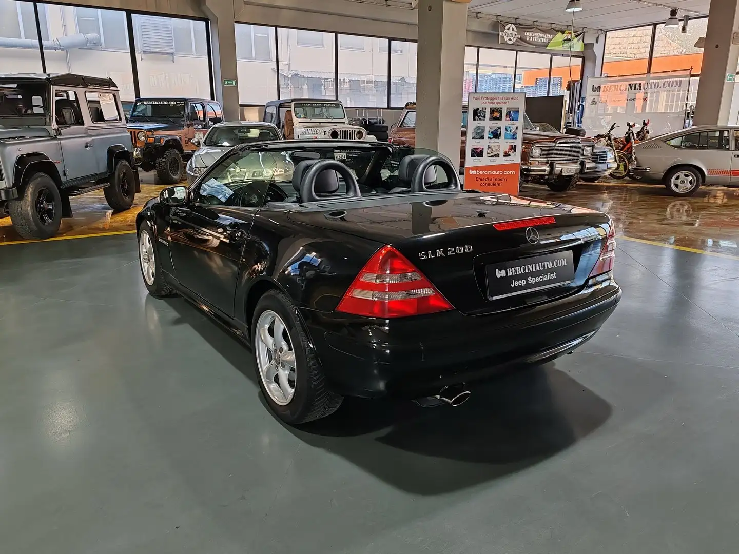 Mercedes-Benz SLK 200 SLK 200 CABRIO Schwarz - 2