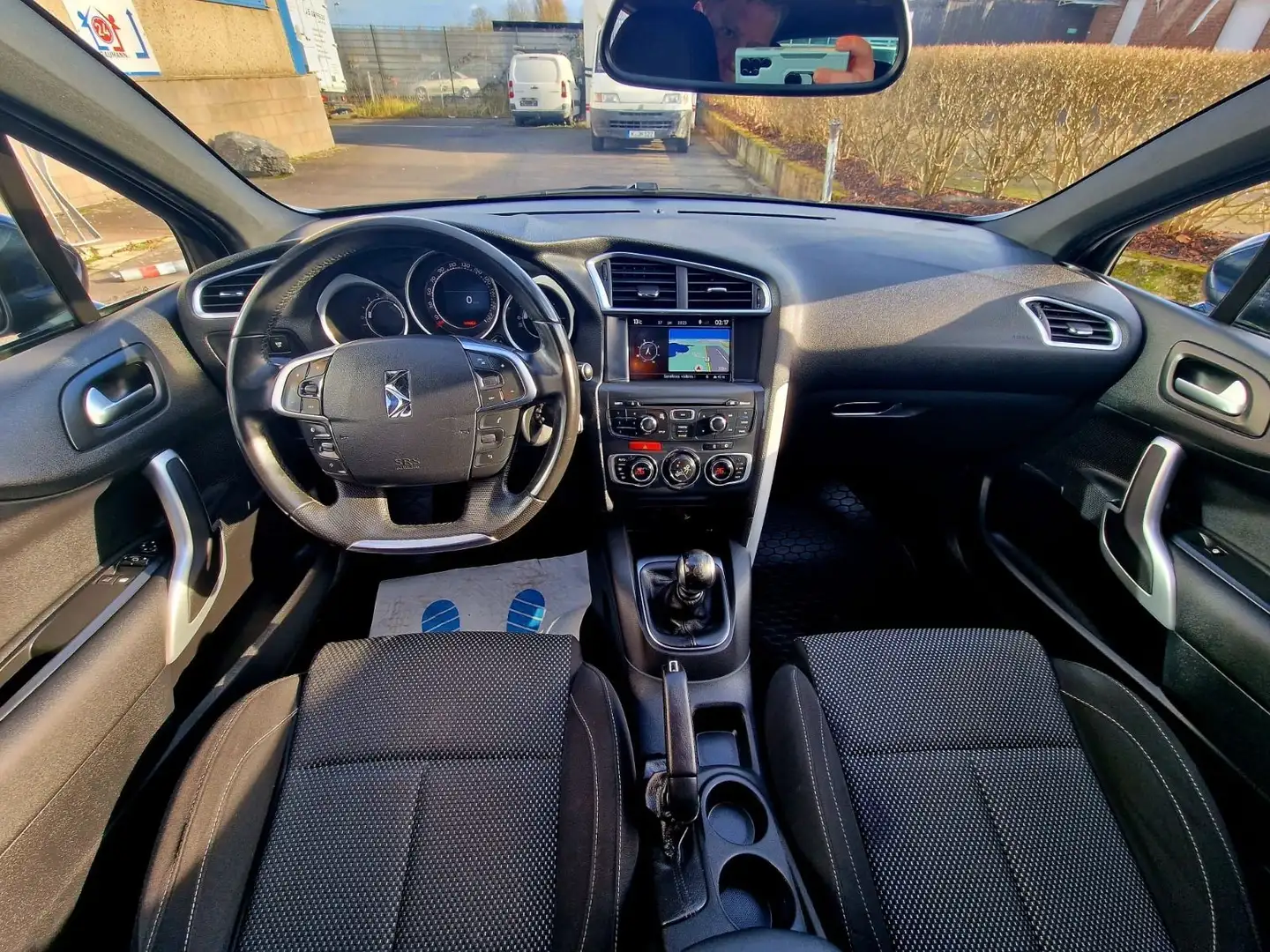 Citroen DS4 Chic Diesel / Na i / Klimaautomatik Azul - 2