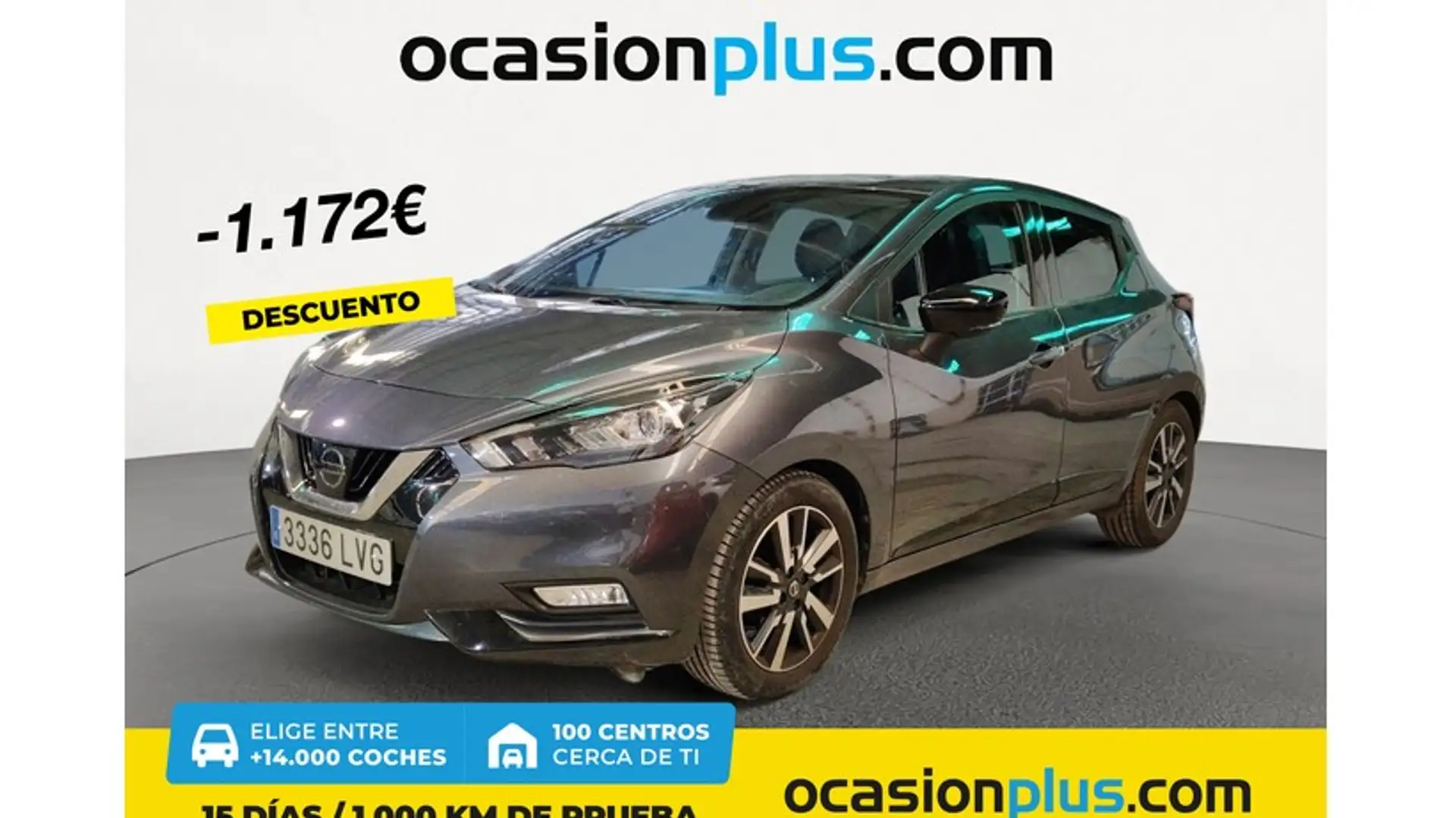Nissan Micra IG-T N-Desing Chrome 92 Gris - 1