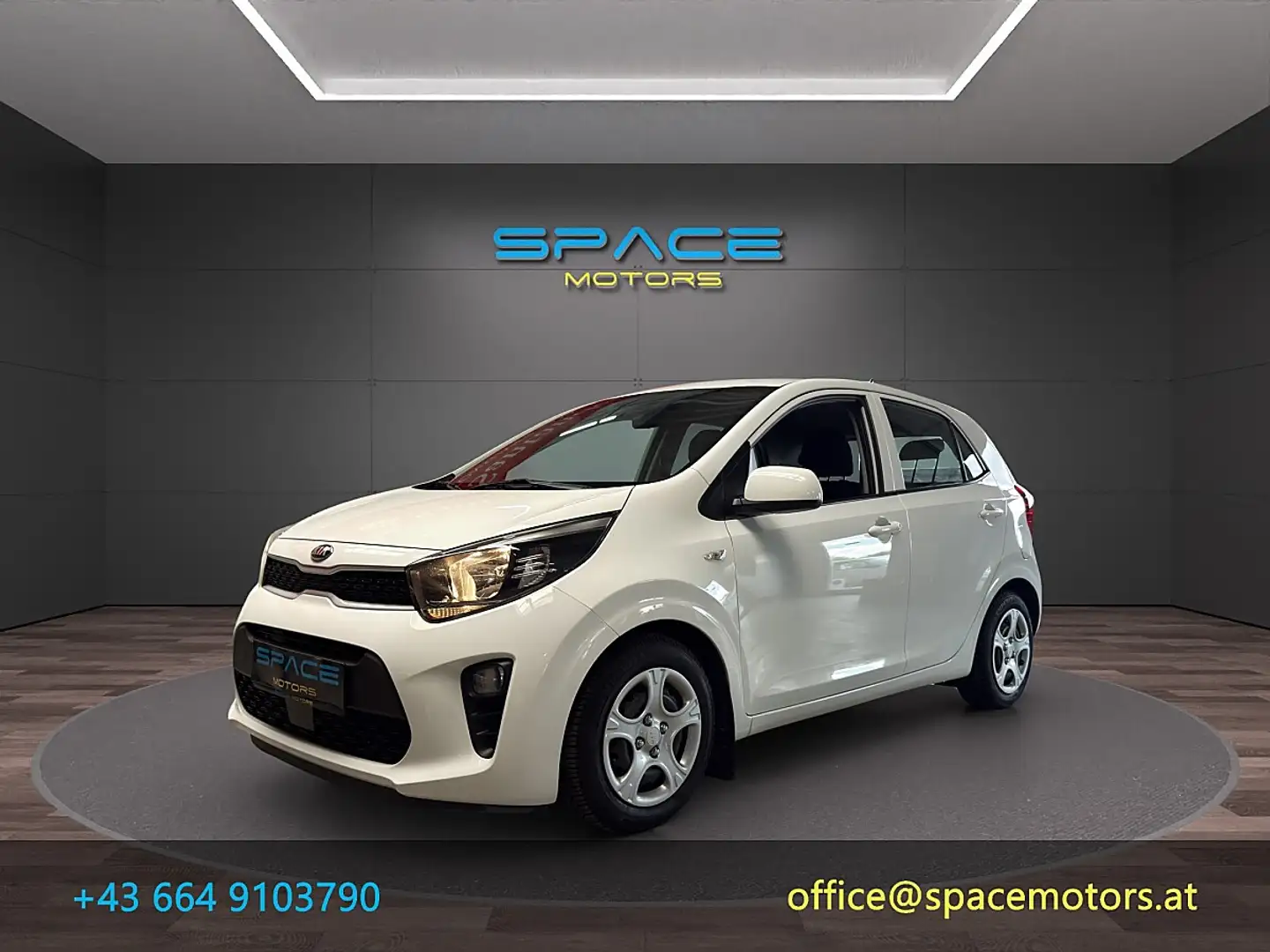 Kia Picanto 1,0 MPI Titan Weiß - 1