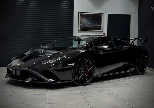 Lamborghini Huracán STO LP640-2 V10 5.2 640 CH RWD AD PERSONAM-NERO NOCTIS-PACK CARBONE MAT-LIFT SYSTÈME -PPF COMPLET -SIÈGE SPORTIVO -GARANT