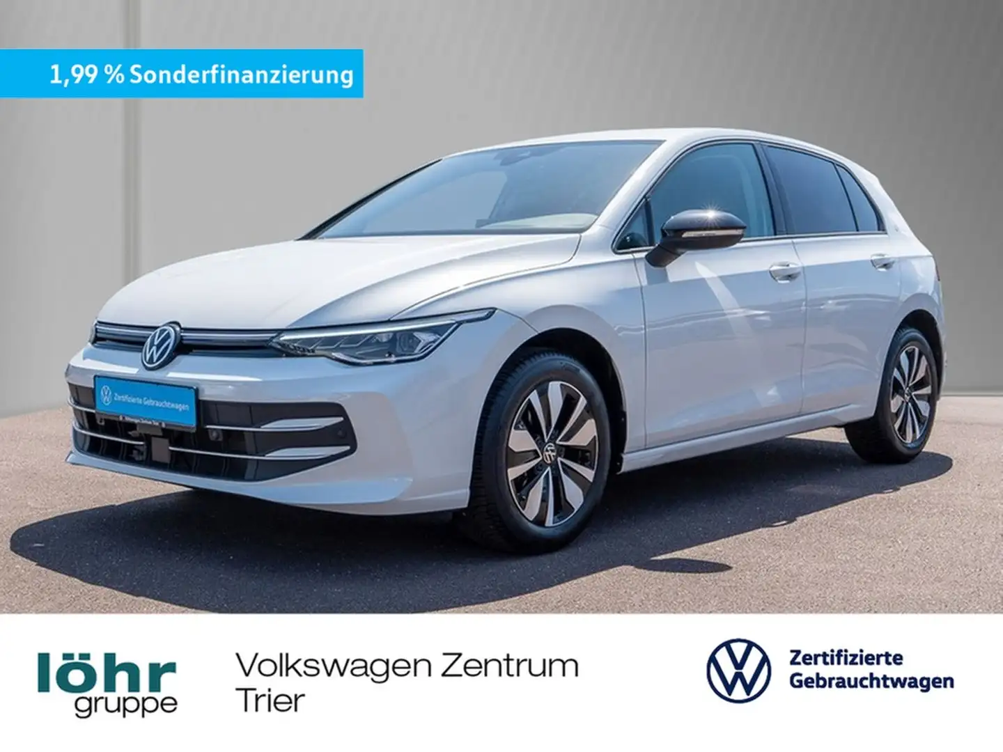 Volkswagen Golf VIII 2.0 TDI DSG Goal Navi, AHK, VWG Weiß - 1