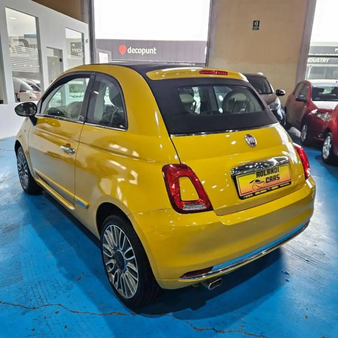 Fiat 500C 1.2 Mirror Amarillo - 2
