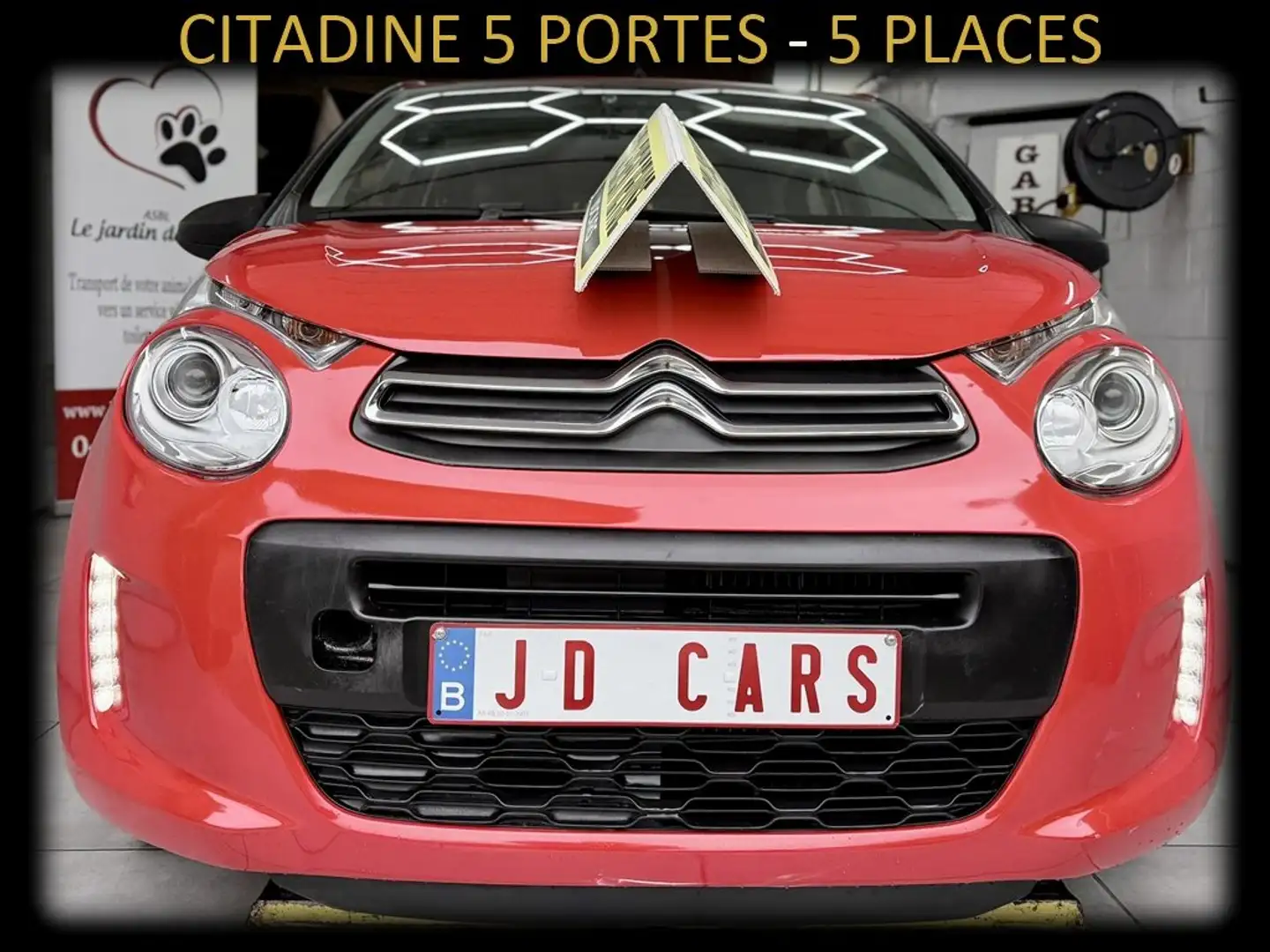 Citroen C1 C1 1.0 ESSENCE ‼️GARANTIE 1 AN CTOK‼️ Rouge - 2
