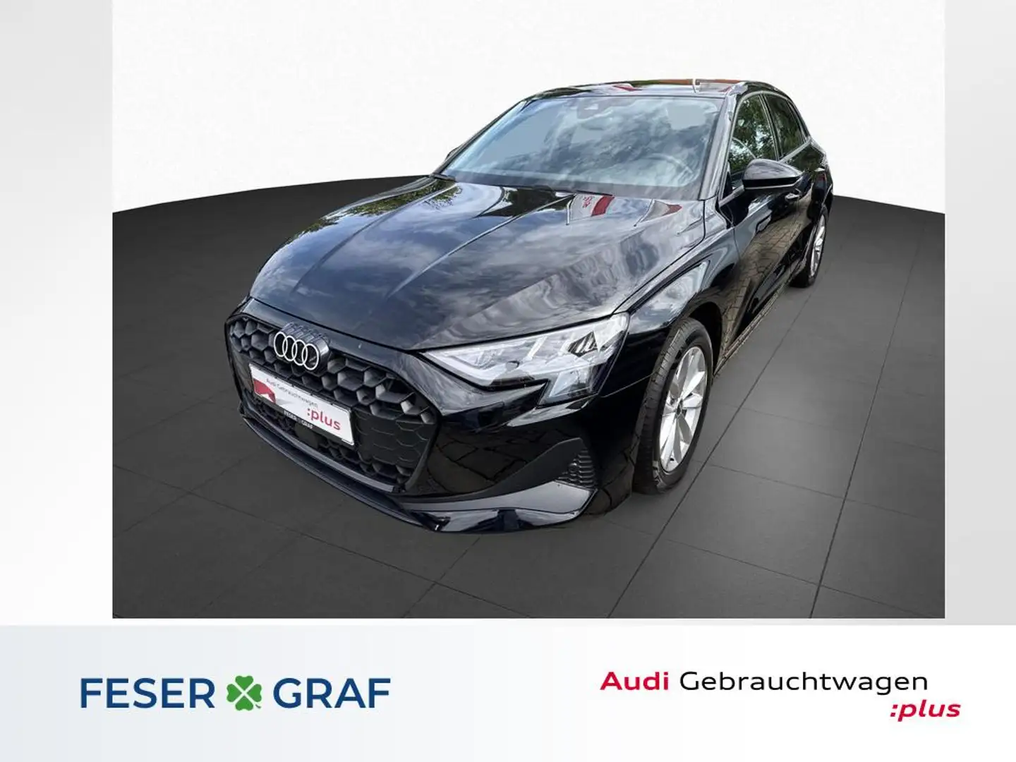 Audi A3 Sportb. TFSI S tro. KLIMA+PHONEBOX+CARPLAY Schwarz - 1