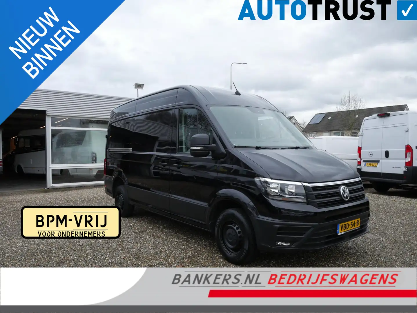 Volkswagen Crafter 2.0 TDI 140PK, L3H3, Airco Schwarz - 1