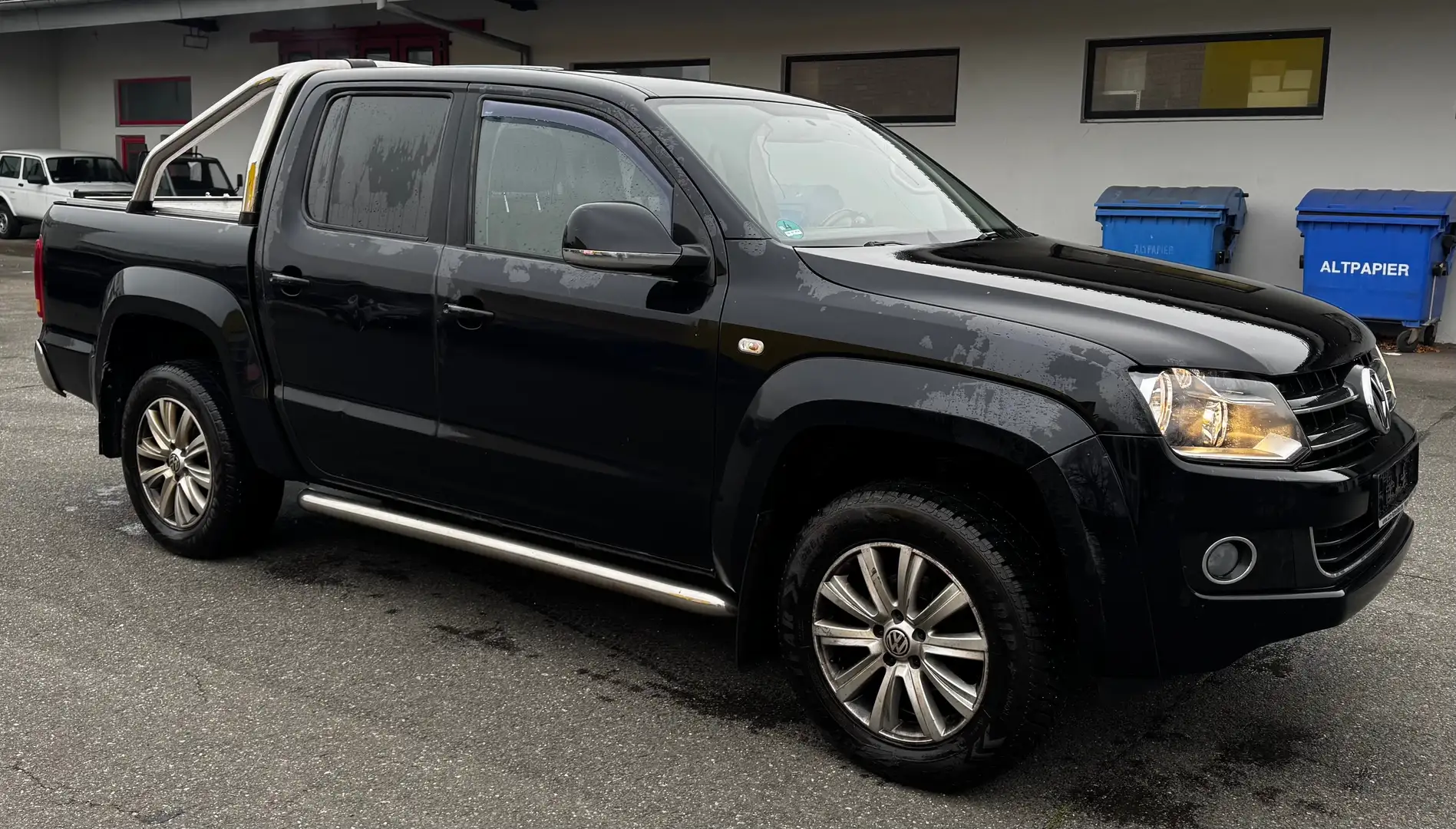 Volkswagen Amarok Highline DoubleCab 4Motion Zwart - 2