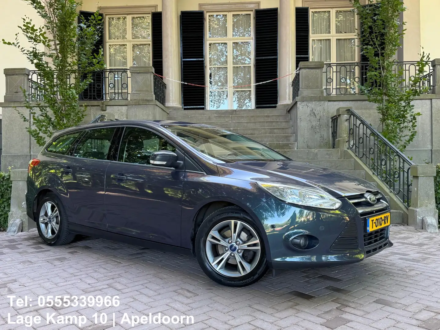 Ford Focus Wagon 1.0 EcoBoost Titanium 125Pk Climate Cruise C Grijs - 1