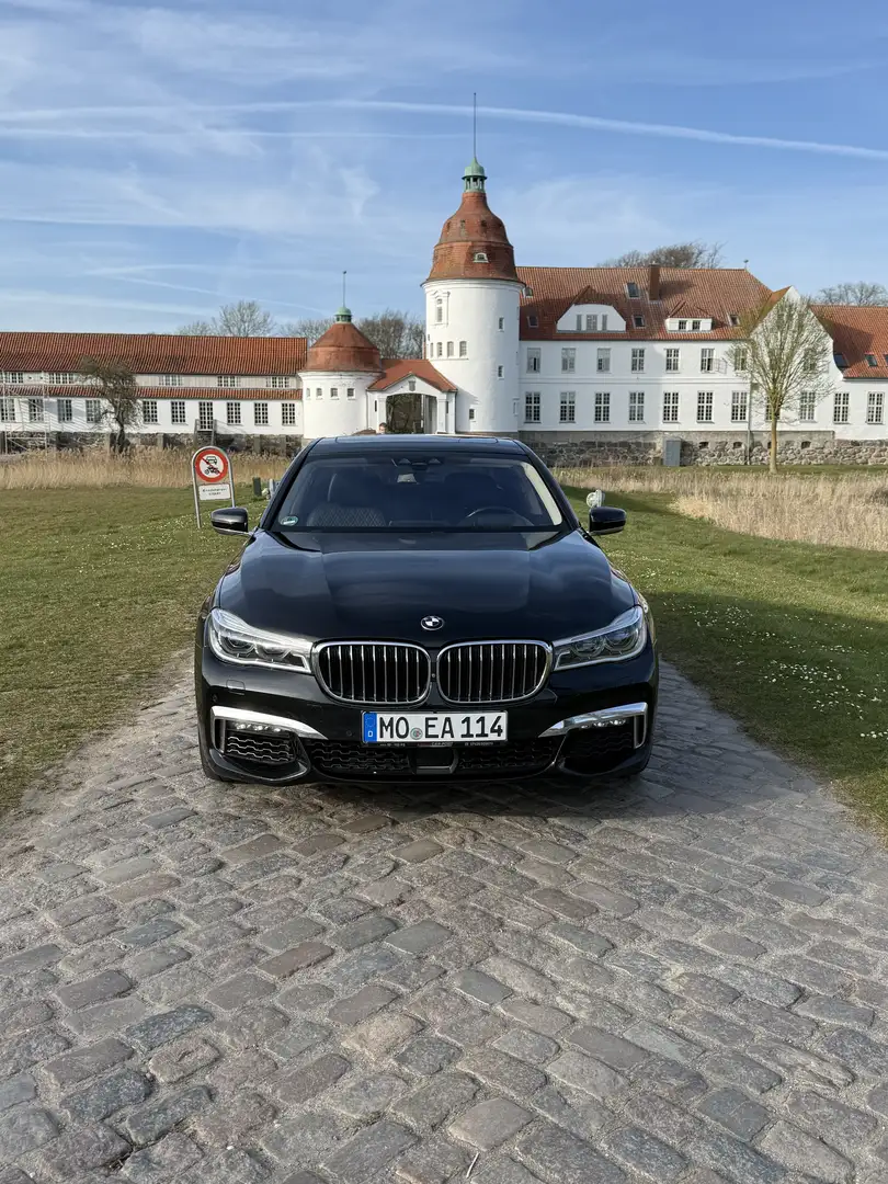 BMW 750 750 d xDrive G11 Sport M Voll Garantie 1 Jahr Чорний - 2