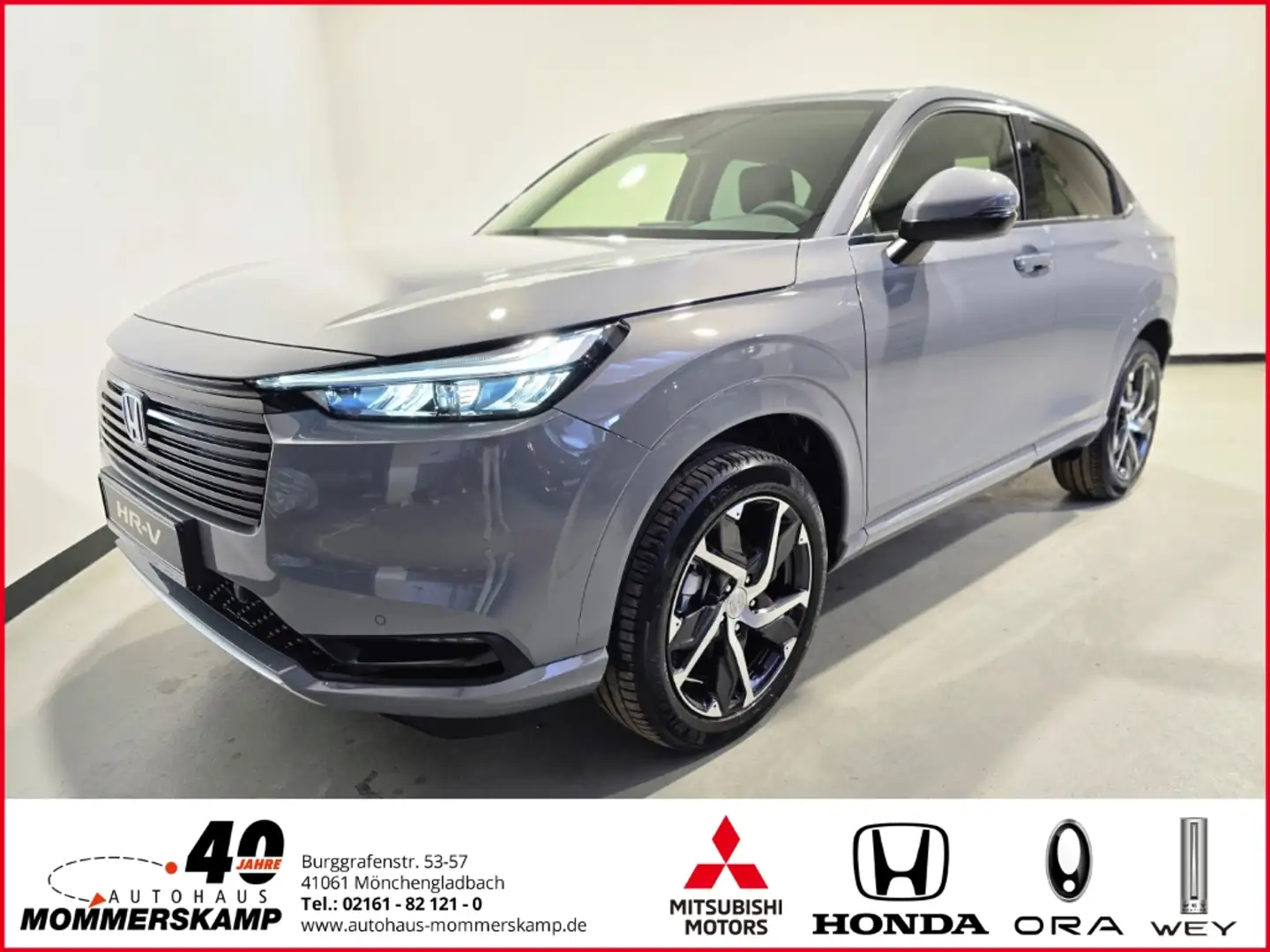 Honda HR-V Advance Plus Hybrid +Rückfahrkam.+LenkradHZG+Verke Grau - 1