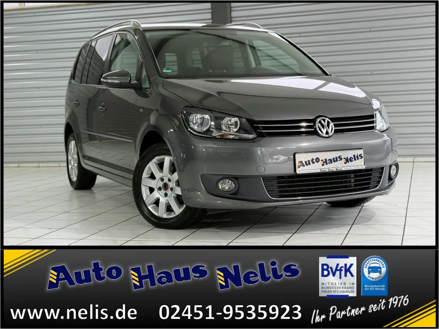 Volkswagen Touran 1,2 TSI Cup Navi-MMI PDC Sitzheiz Tempoma Grey - 1