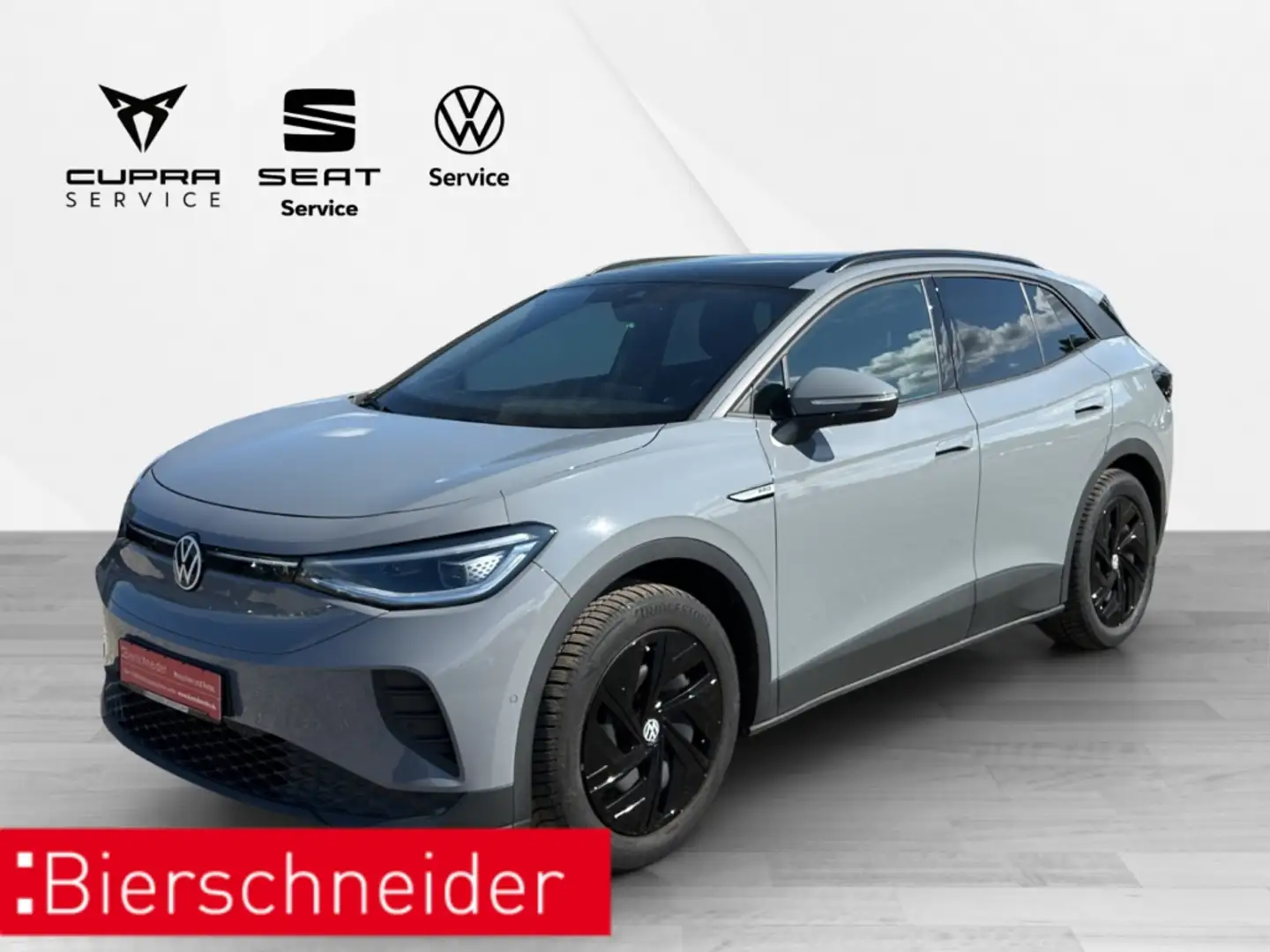 Volkswagen ID.4 Pro Performance IQ-LIGHT WÄRMEPUMPE PANO AHK NAVI Grau - 1
