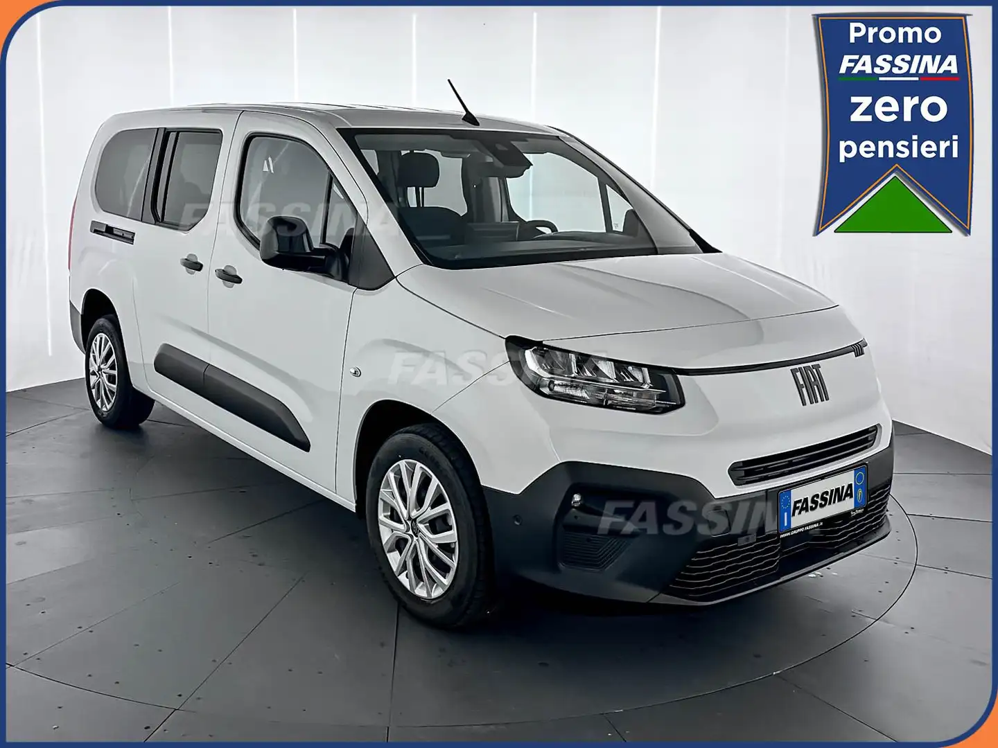 Fiat Doblo Doblò 1.5 BlueHdi 130 CV AT8 PL 7 posti Bianco - 1