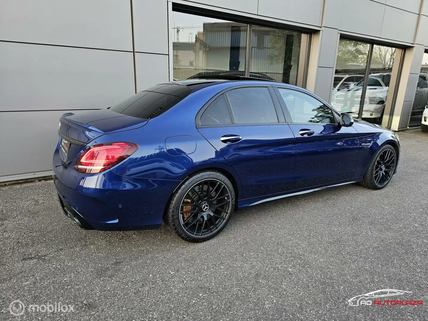 Mercedes-Benz C 63 AMG S Facelift Keramisch/Panorama/Kuipstoelen/Carbon Blauw - 2