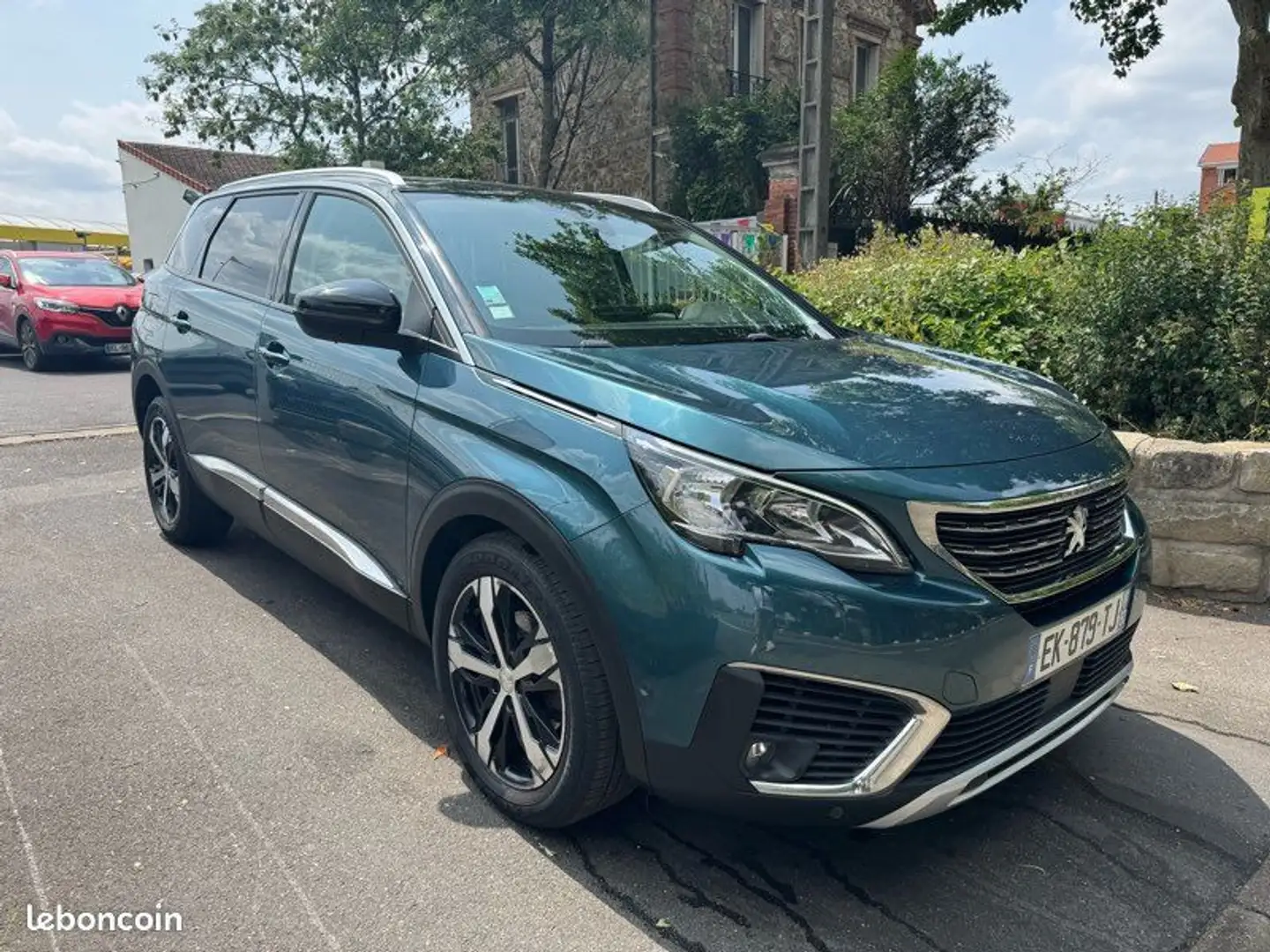 Peugeot 5008 1,2 allure 130cv 7place garantie Bleu - 2