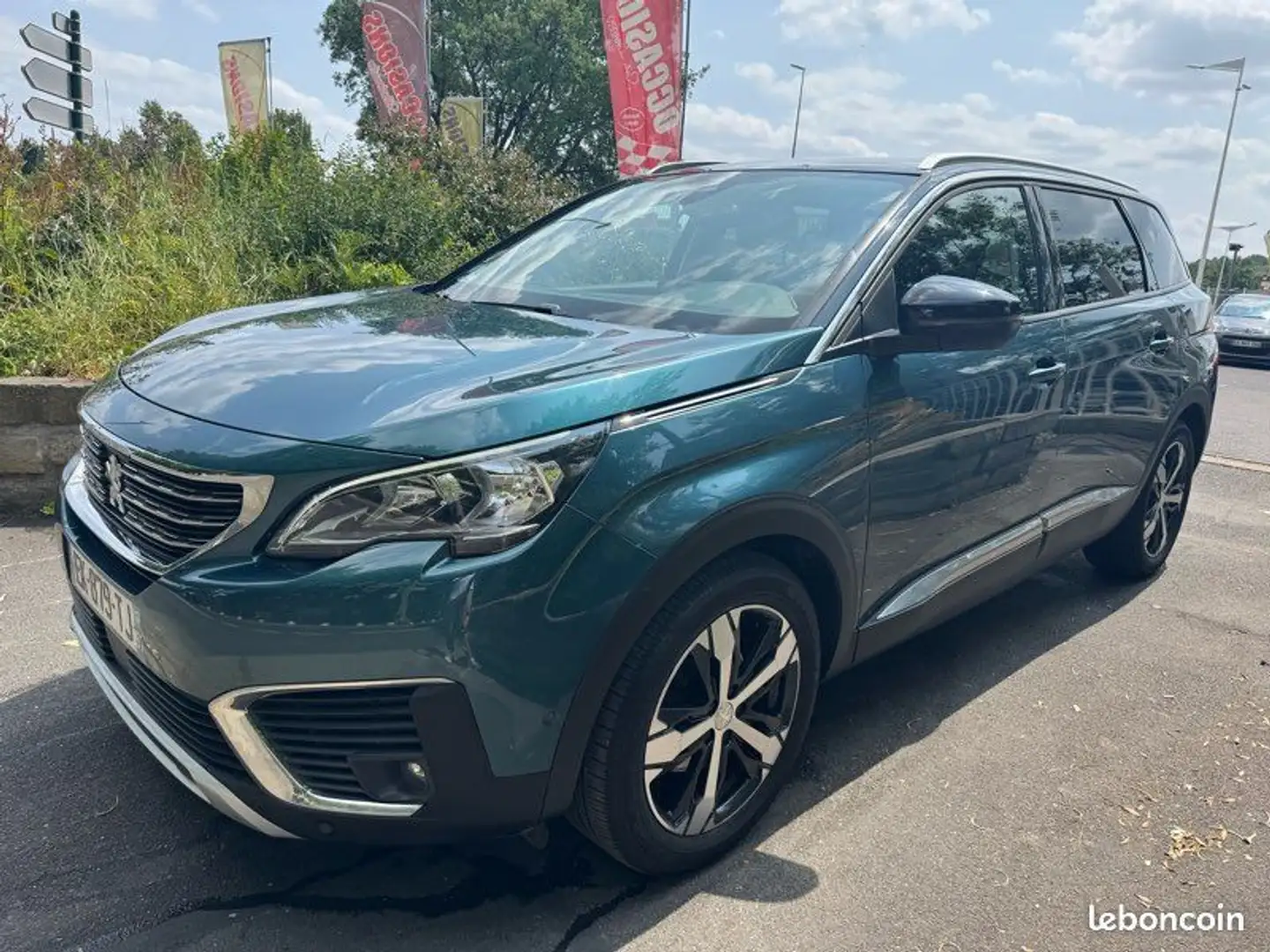 Peugeot 5008 1,2 allure 130cv 7place garantie Bleu - 1