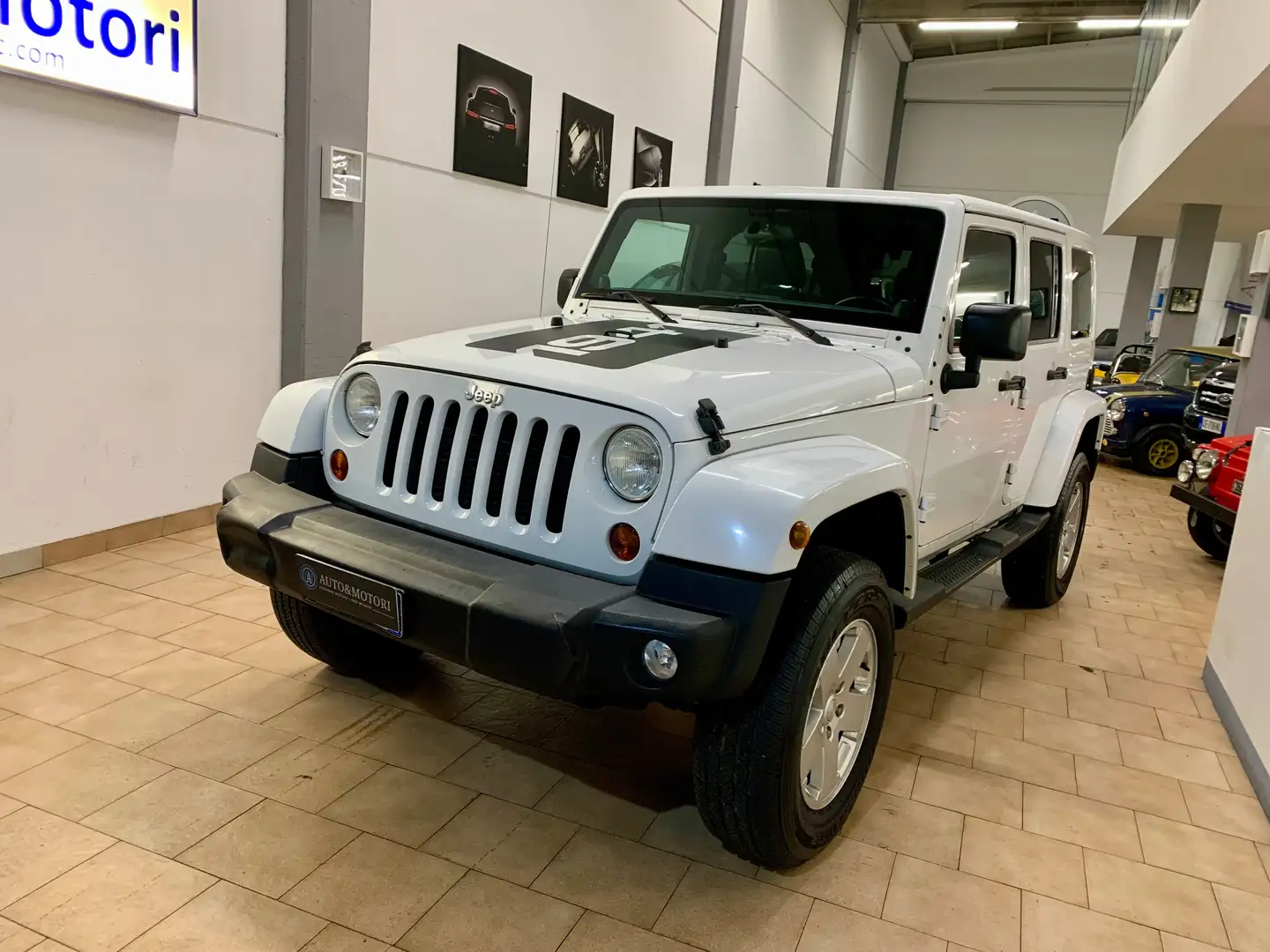 Jeep Wrangler Wrangler Unlimited 2.8 crd Sahara auto IVA esposta Weiß - 2