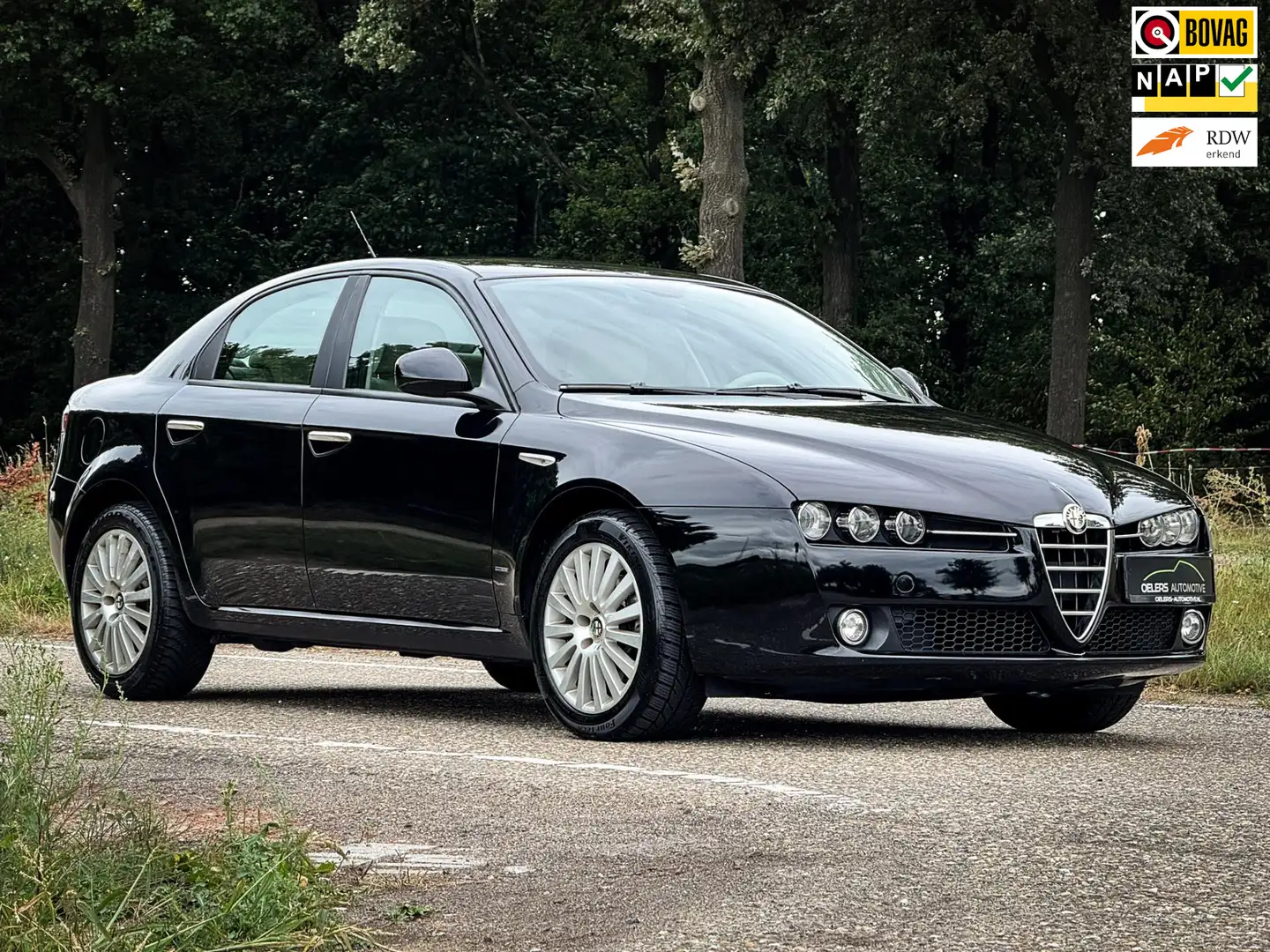Alfa Romeo 159 1.9 JTS Distinctive | Org. NL! | Clima | Cruise | Schwarz - 1