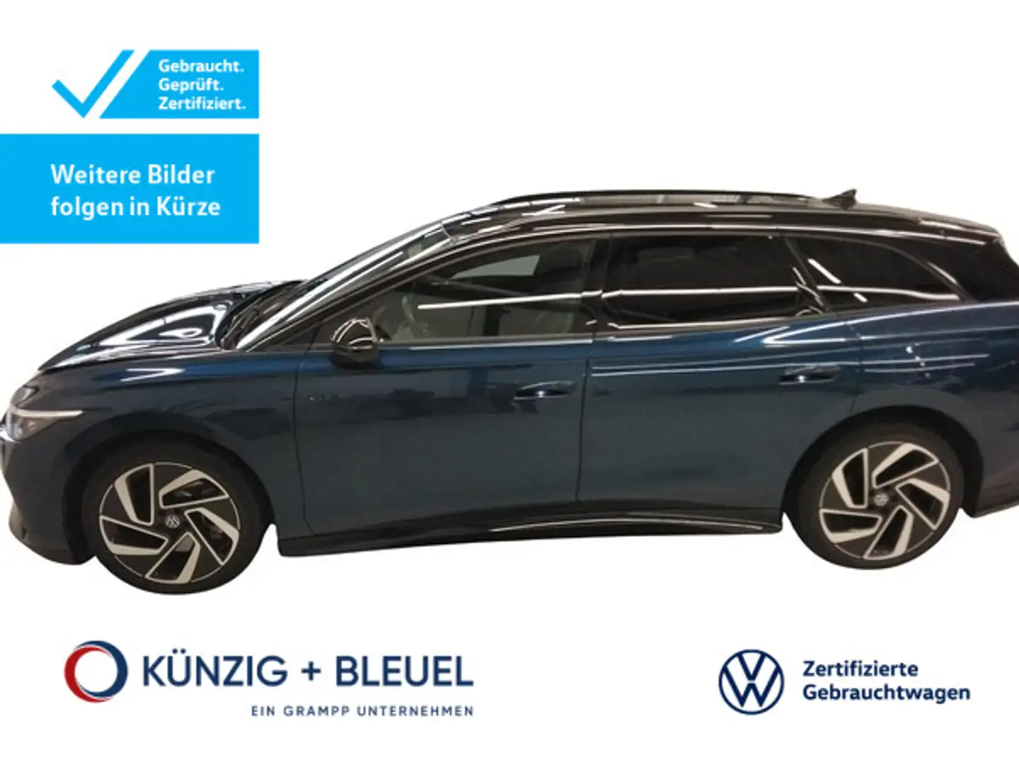 Volkswagen ID.7 Tourer GTX 4MO*Nav*AHK*DCC*Travel*Wärmepump Blau - 1