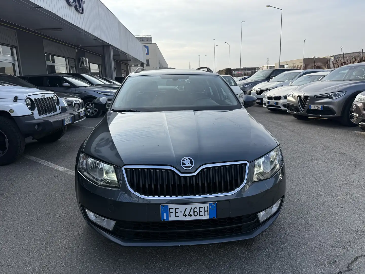 Skoda Octavia Wagon Wagon 1.6 tdi cr E E6 Grigio - 2