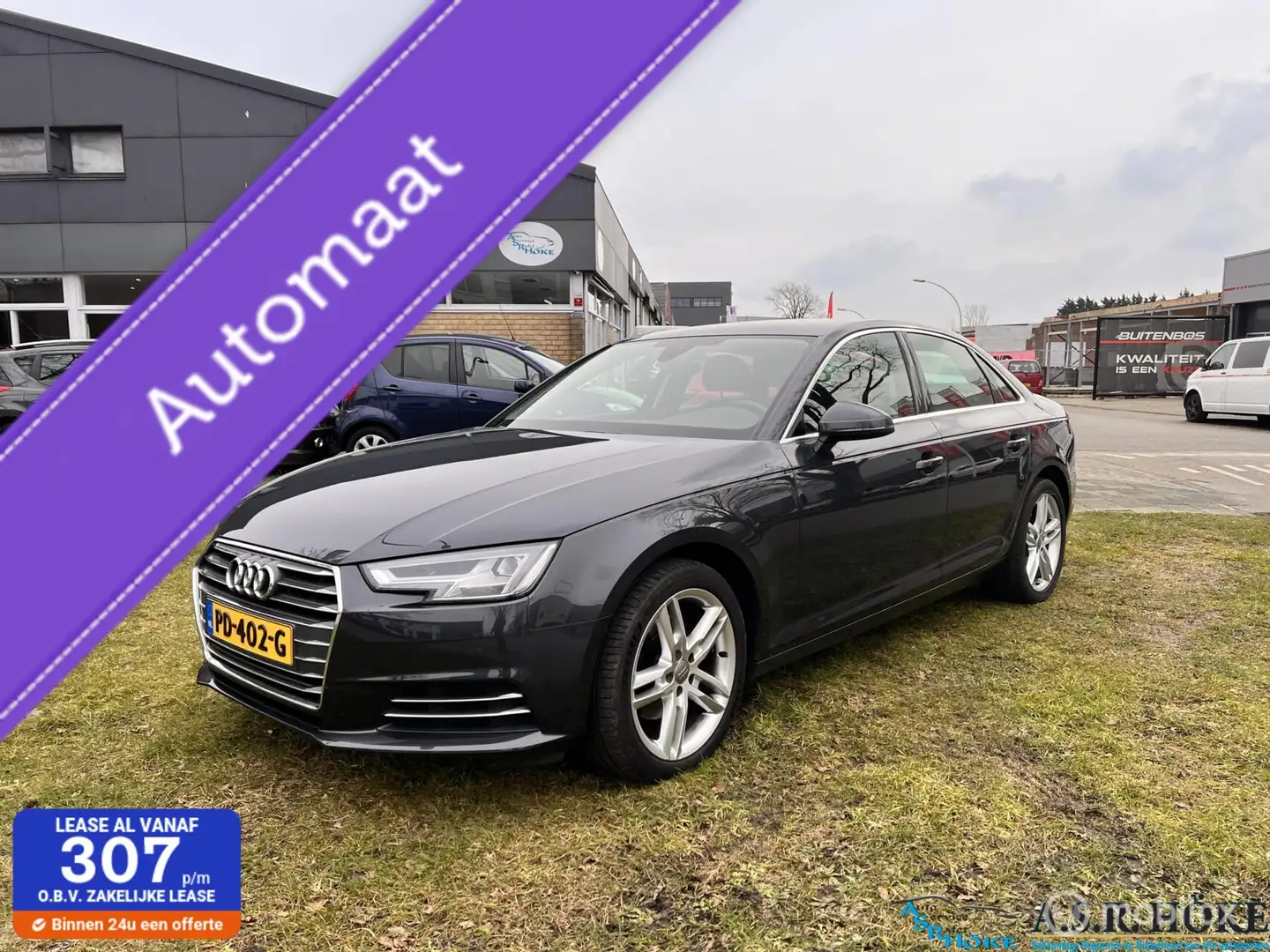 Audi A4 Limousine 1.4 TFSI Sport Lease Edition Grijs - 1