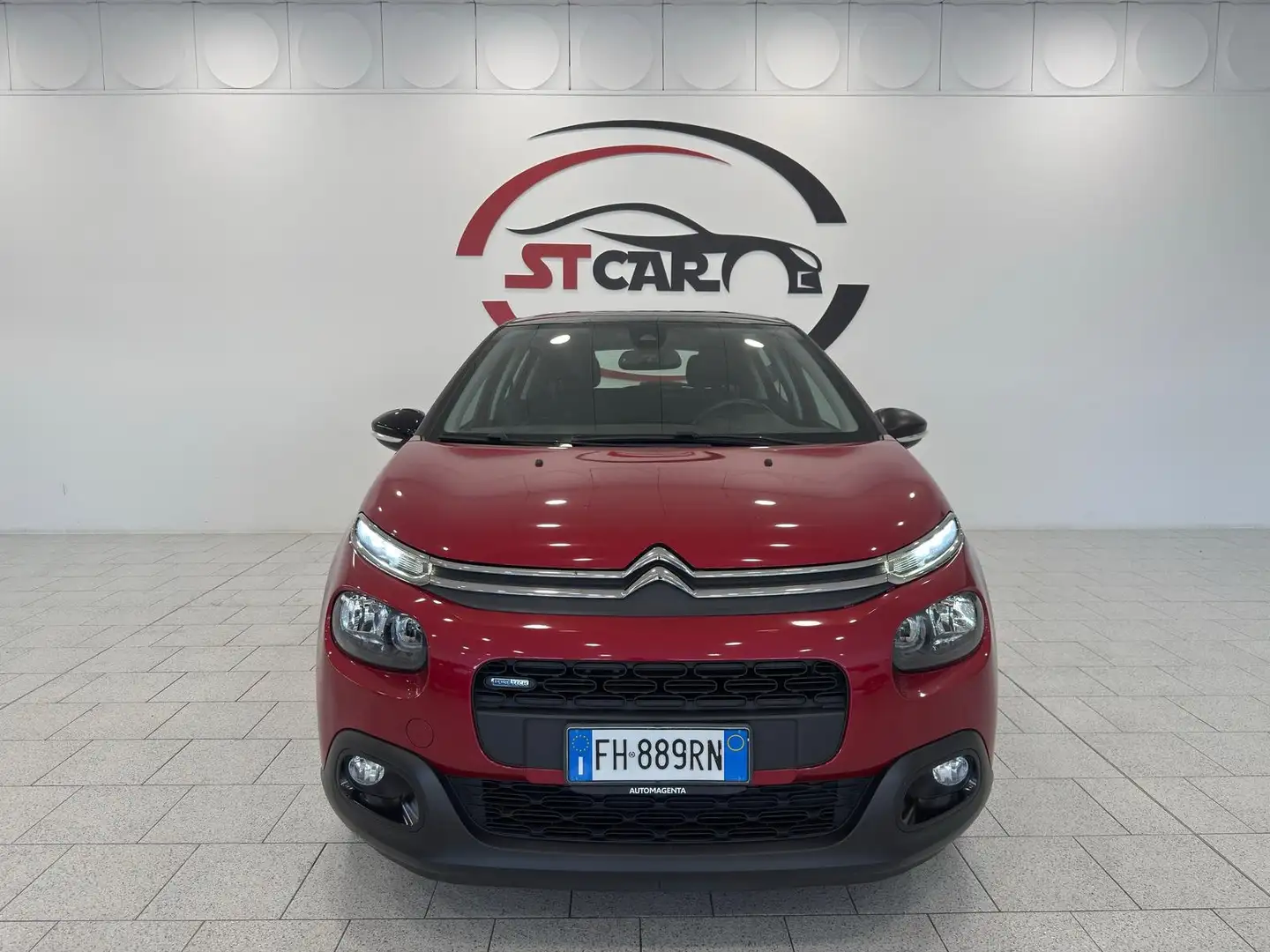 Citroen C3 C3 1.2 puretech Shine 82cv Rosso - 2