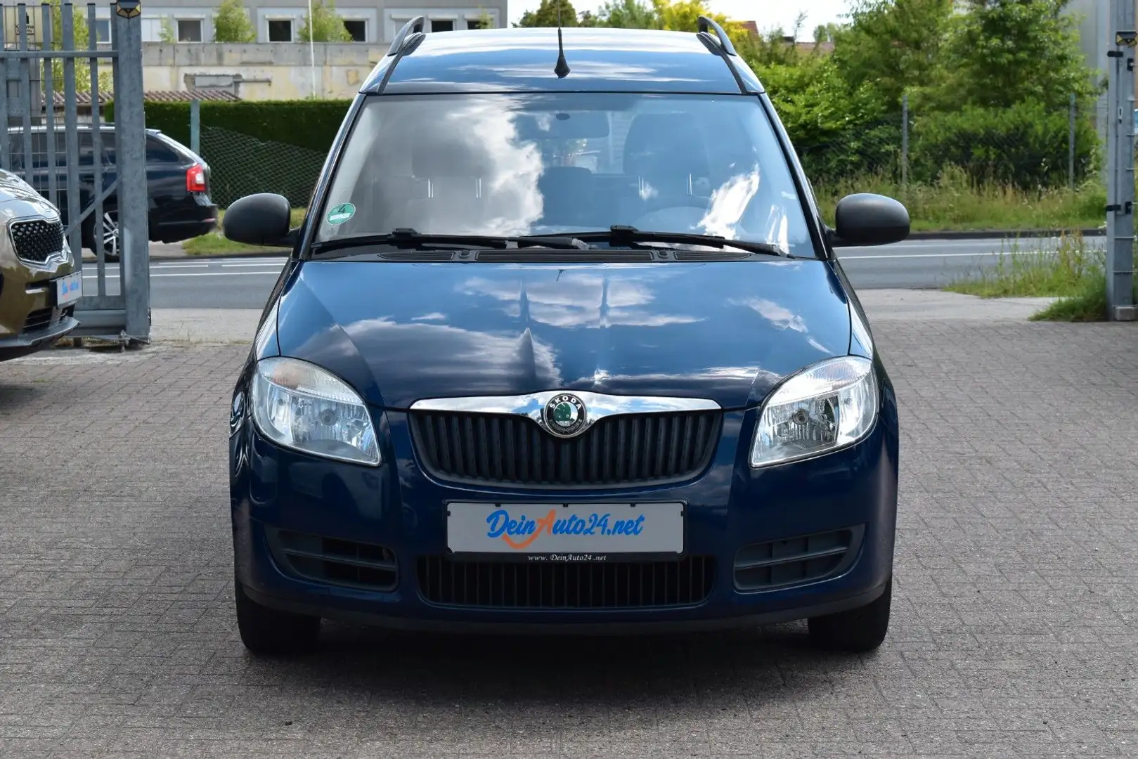 Skoda Roomster Basis 1.Hand|AHK|EL.FH|Scheckheft|Euro4 Blau - 2