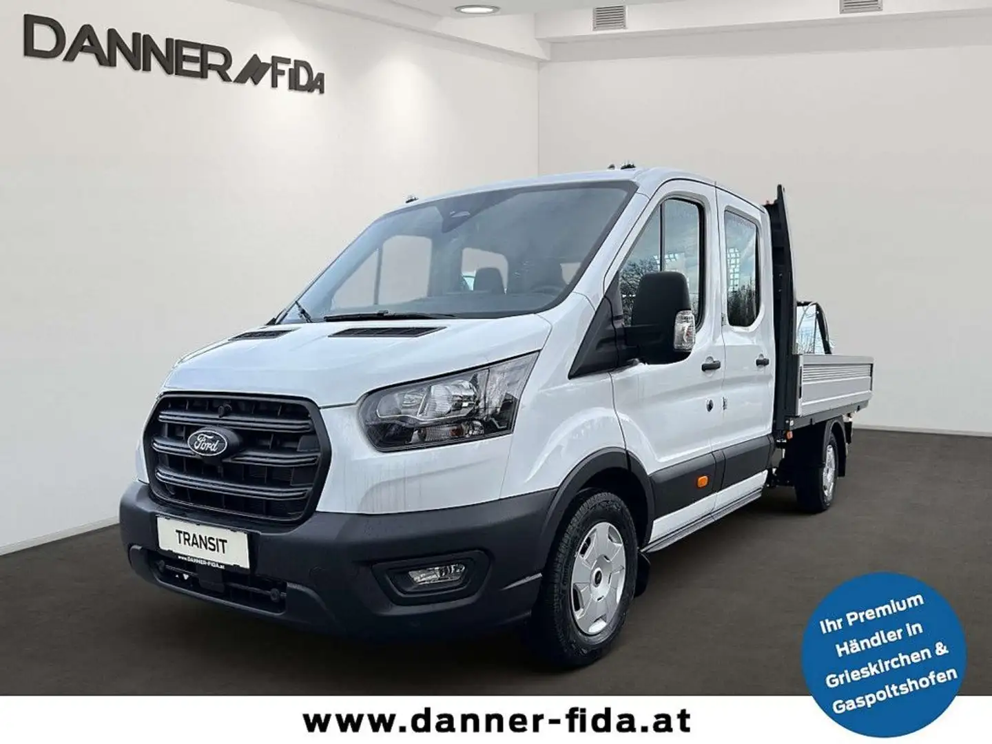 Ford Transit Pritsche 130PS Diesel/2.0l EcoBlue L3H2... Weiß - 1